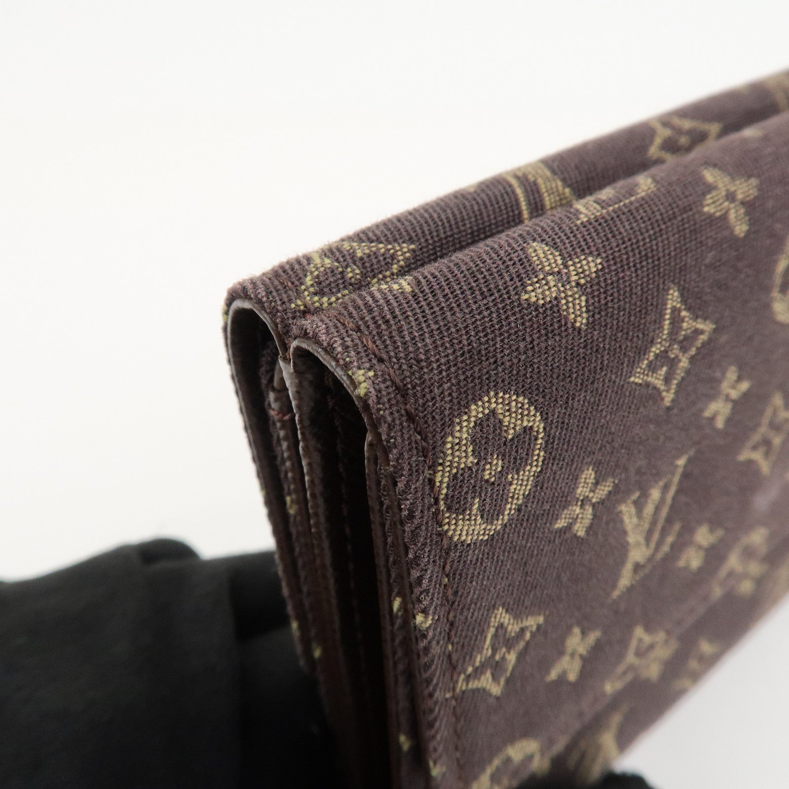 Louis Vuitton Monogram Mini Lin Portefeuille Elise Wallet M95233