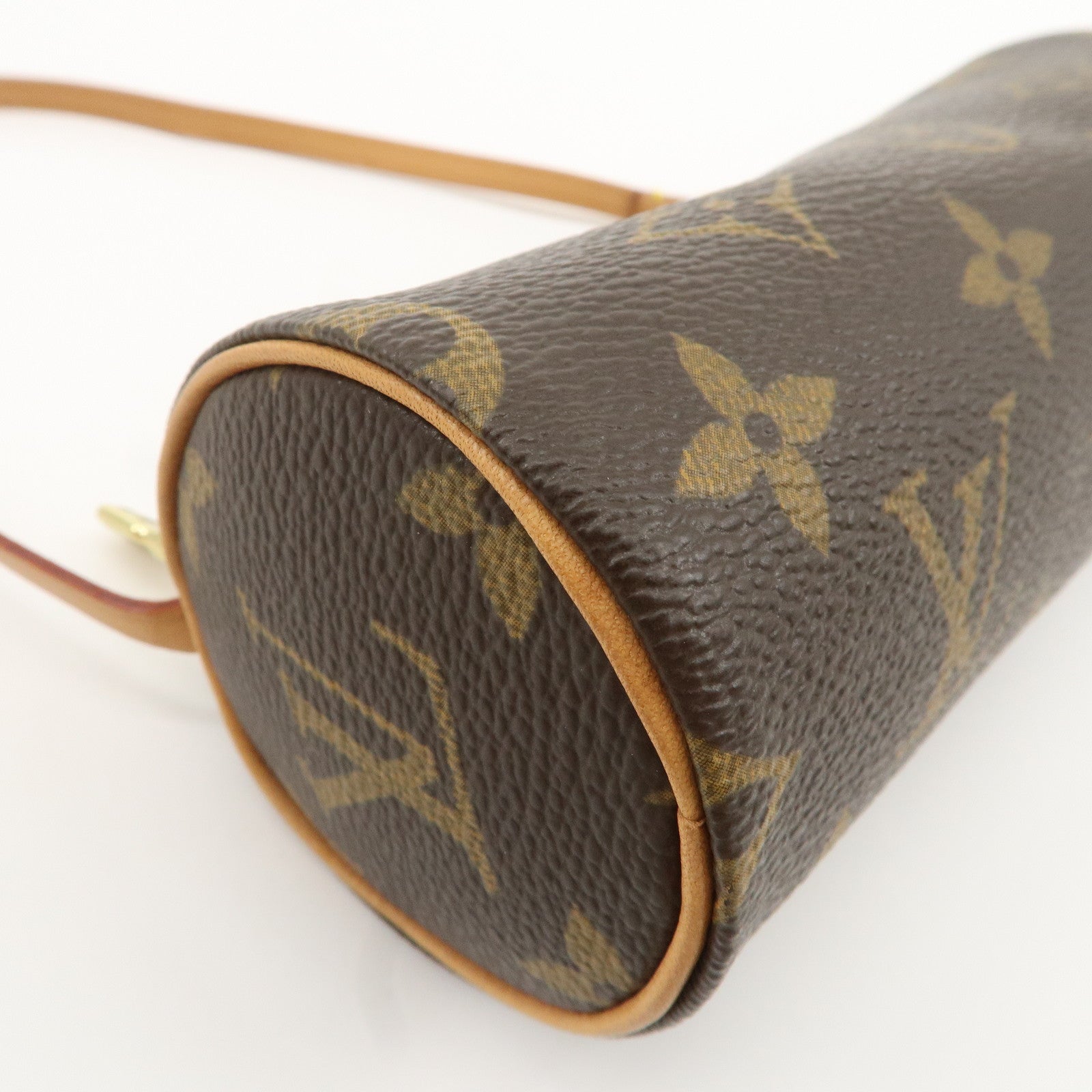 Louis Vuitton Monogram Mini Pouch for Papillon Bag Brown Used