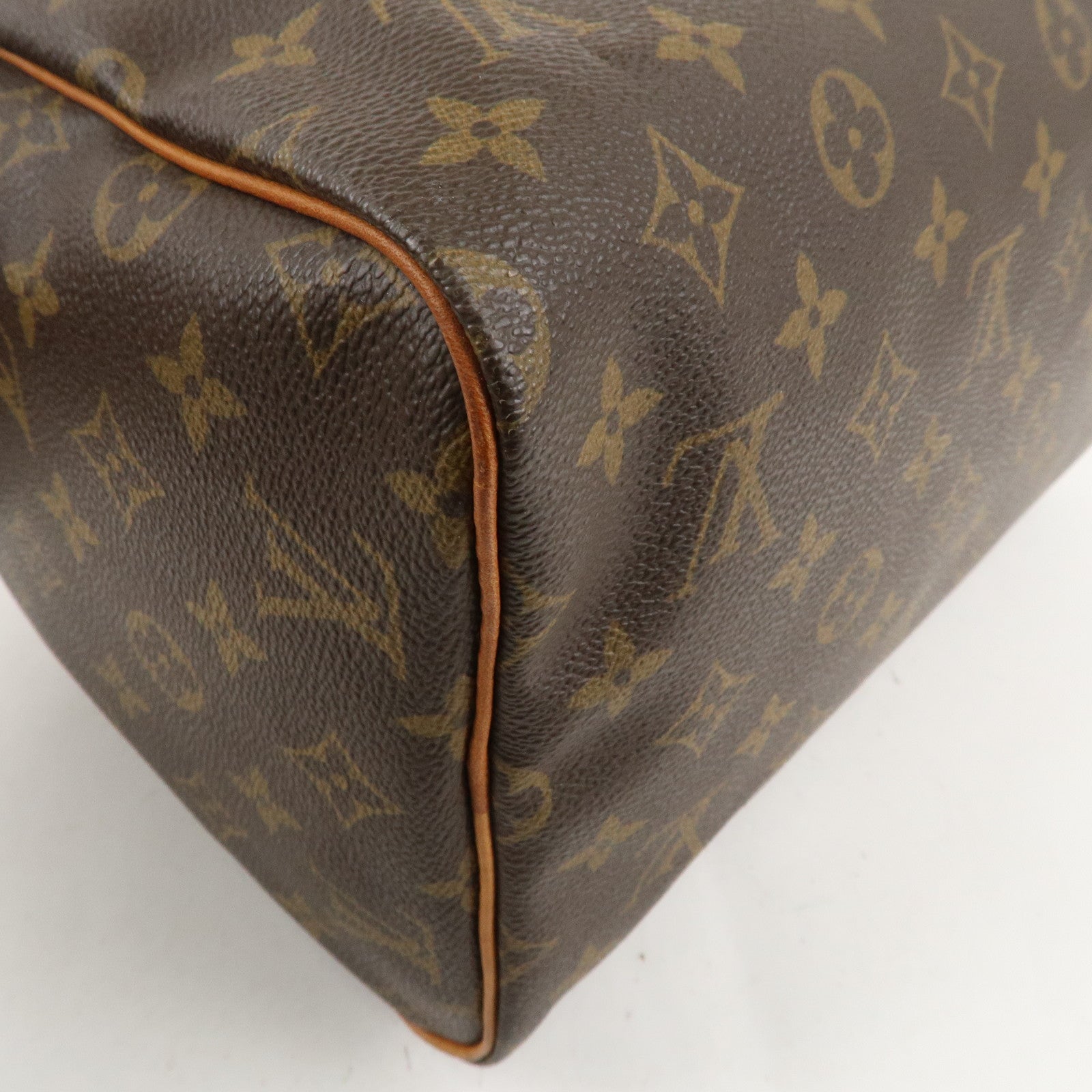 Louis Vuitton Monogram Speedy 30 Hand Bag Boston Bag M41108