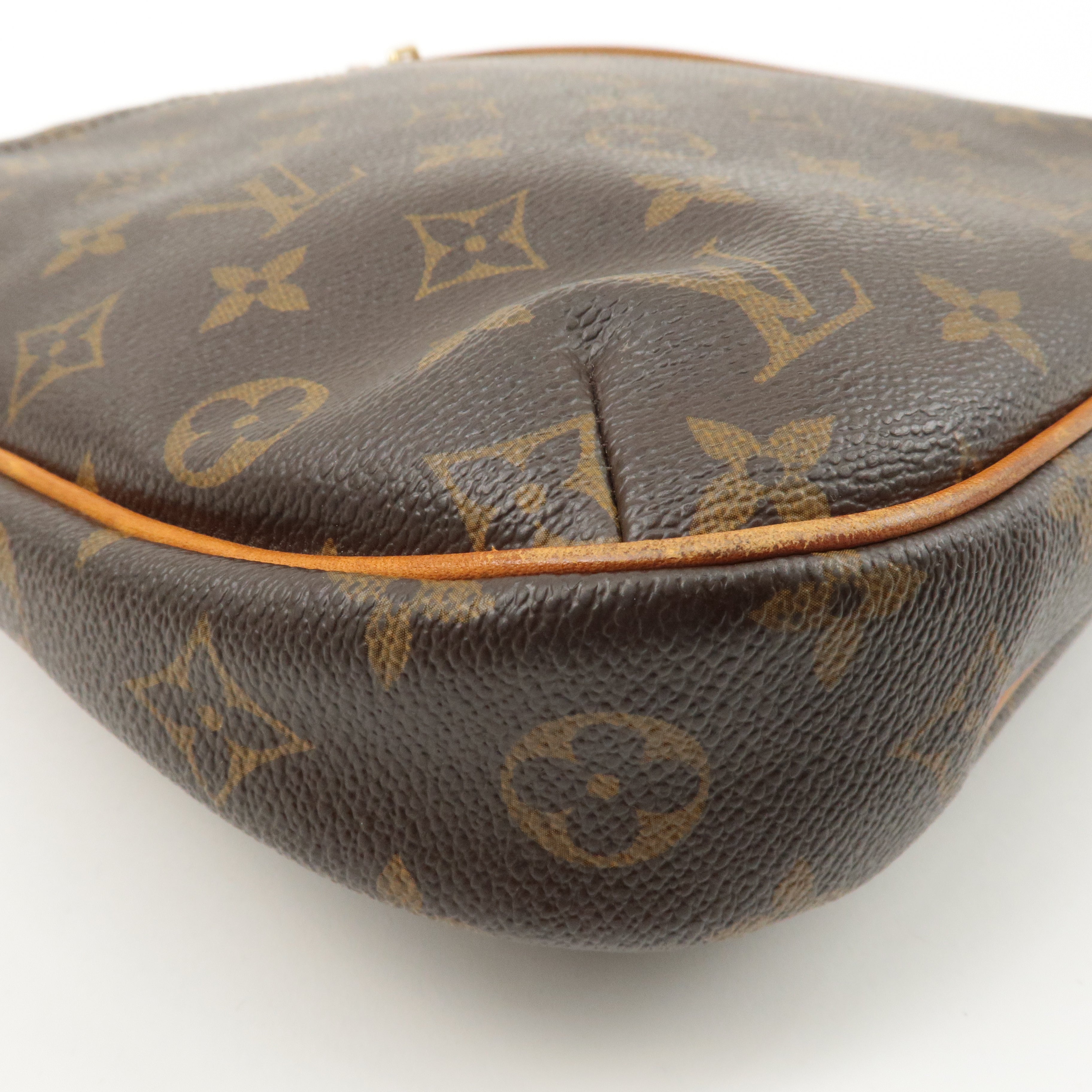 Louis Vuitton Monogram Odeon PM Shoulder Bag Brown M56390