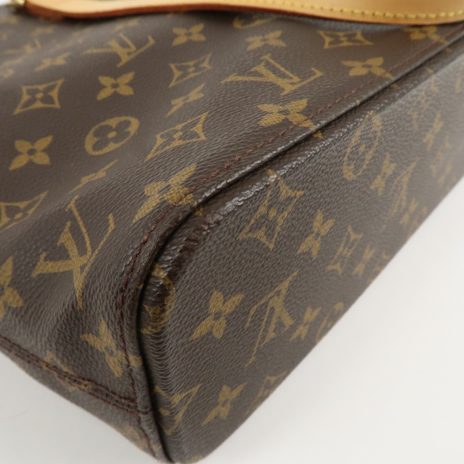 Louis Vuitton Monogram Luco Tote Bag Hand Bag Brown M51155