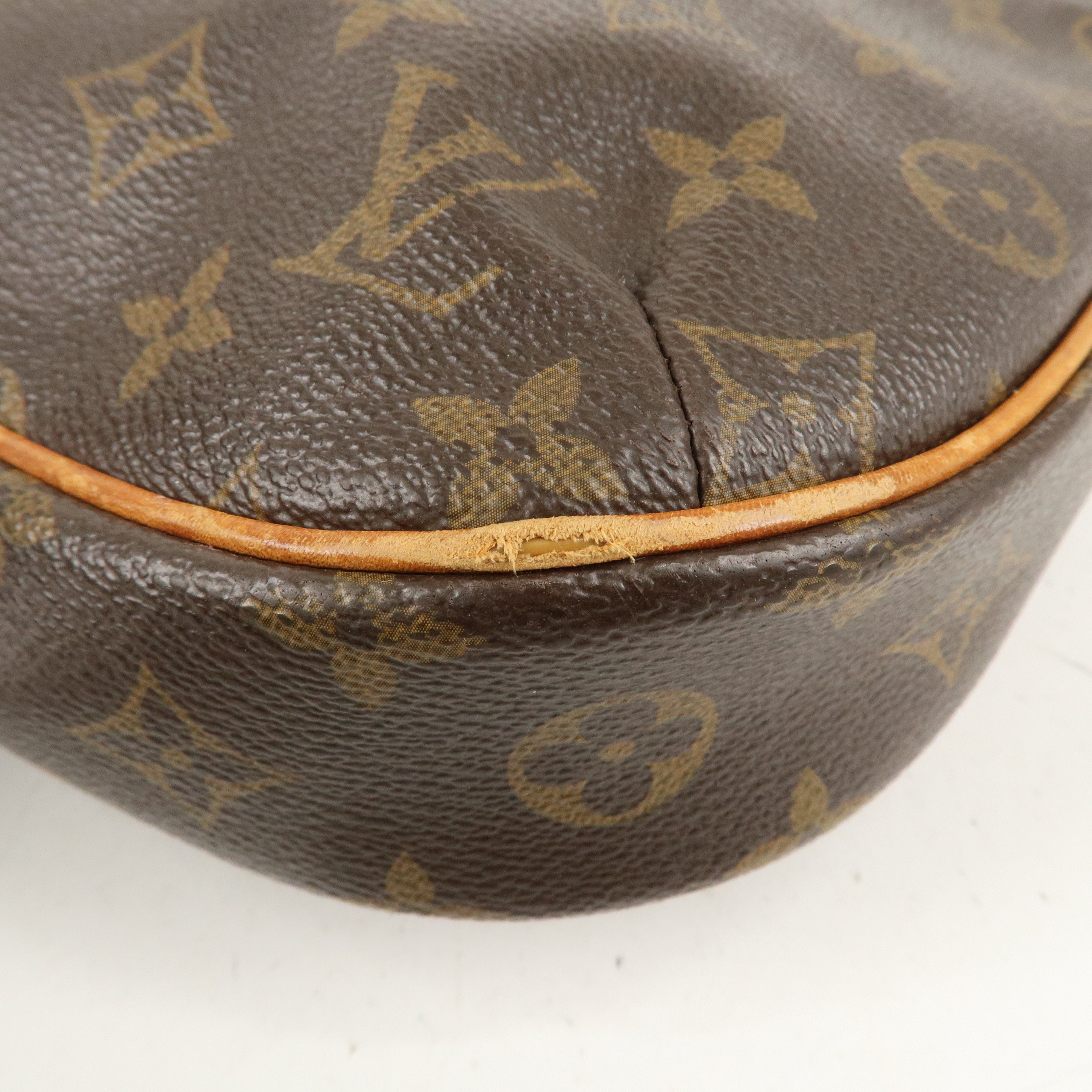 Louis Vuitton Monogram Odeon PM Shoulder Bag Brown M56390