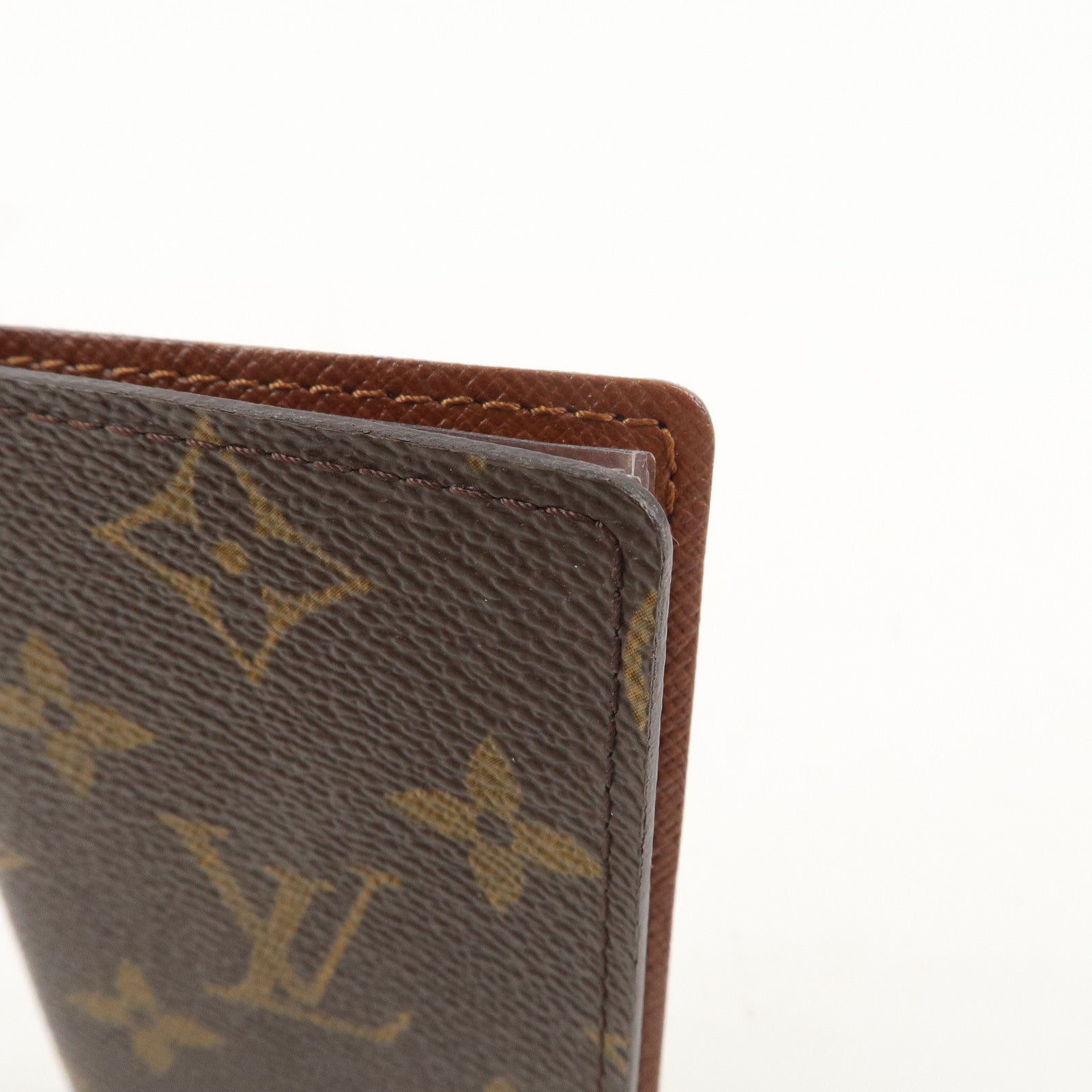 Louis Vuitton Monogram Porte Cartes Credit Pression Brown M60937