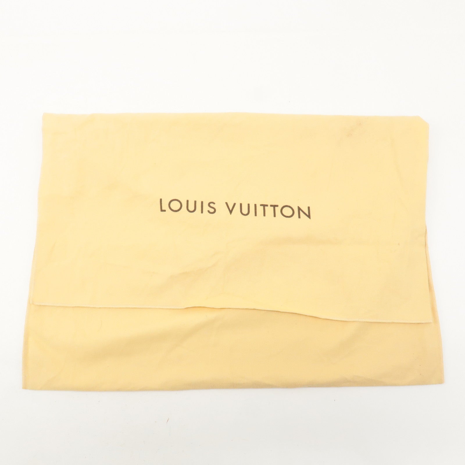 Louis Vuitton Set of 10 Dust Bag Storage Bag Flap Beige