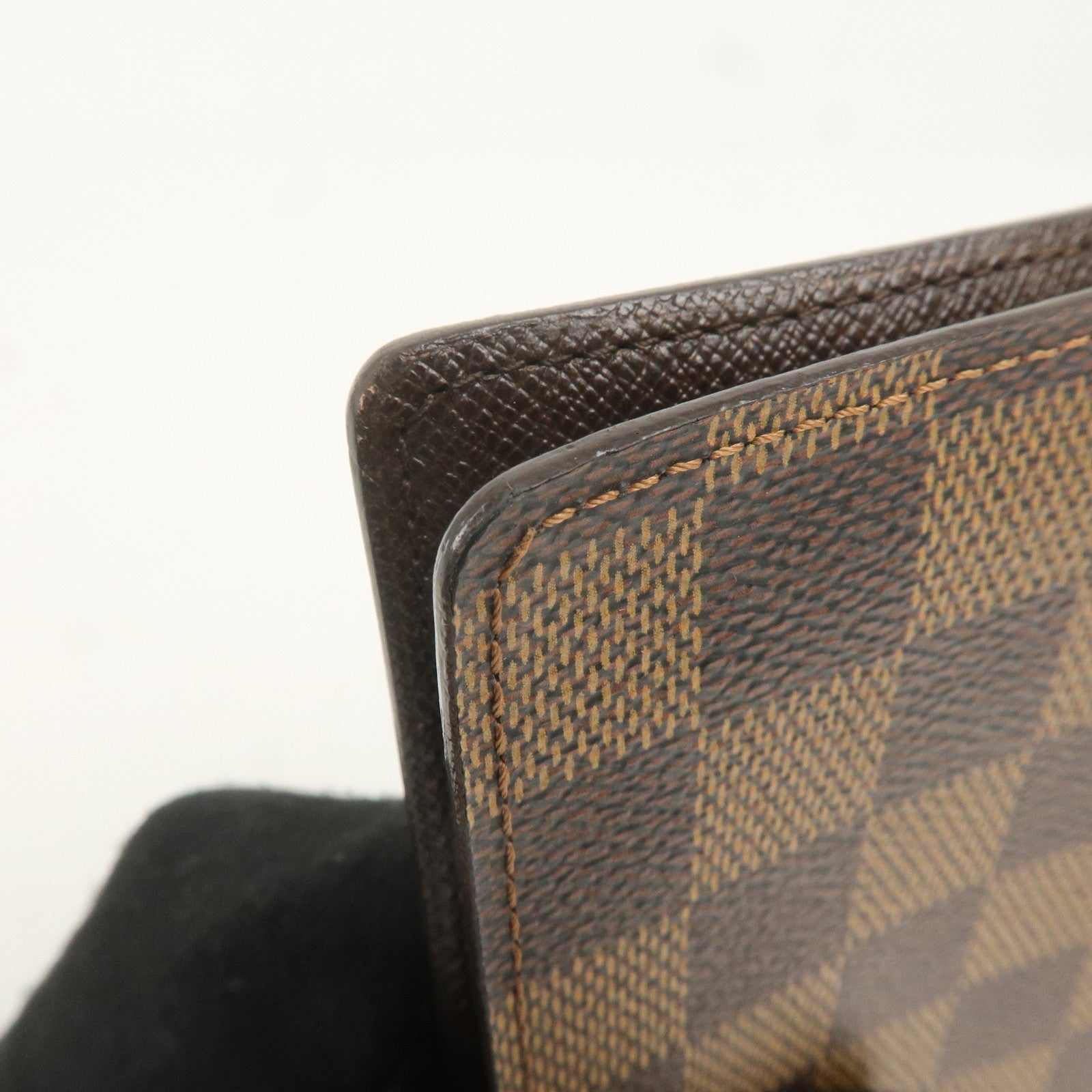 Louis Vuitton Damier Agenda PM Planner Cover Brown R20700