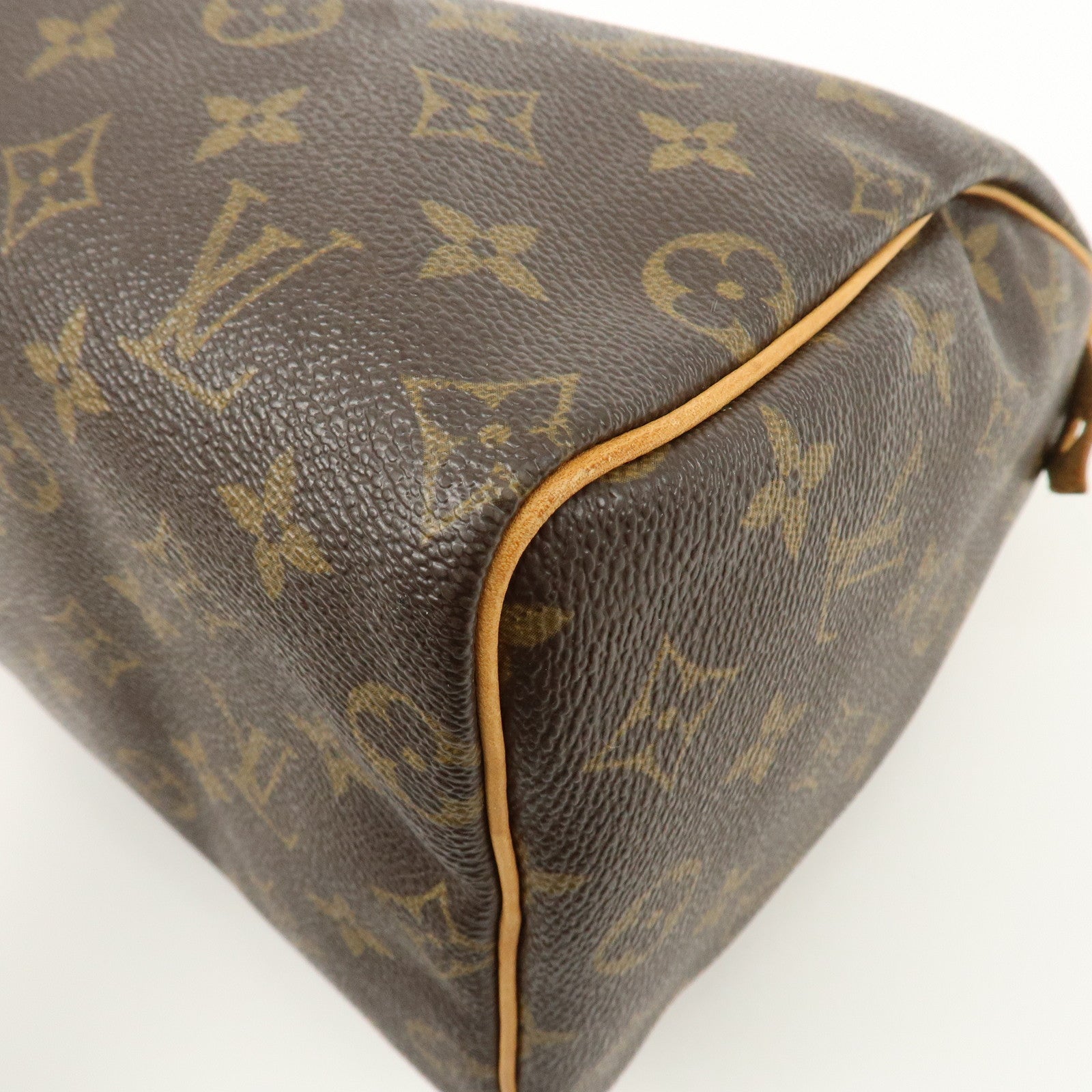 Louis Vuitton Monogram Speedy 25 Hand Bag Boston Bag M41528 Used