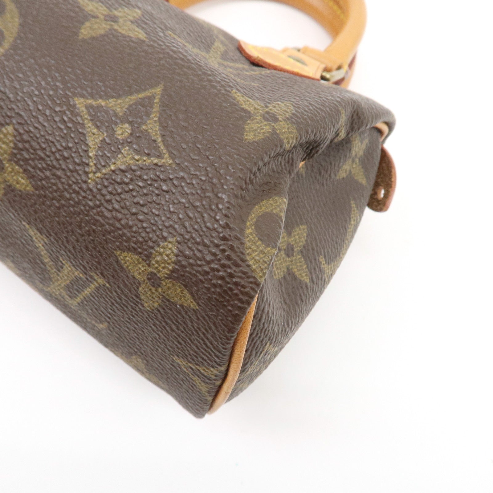 Louis Vuitton Monogram Mini Speedy 
Strap M41534 J00145 Used