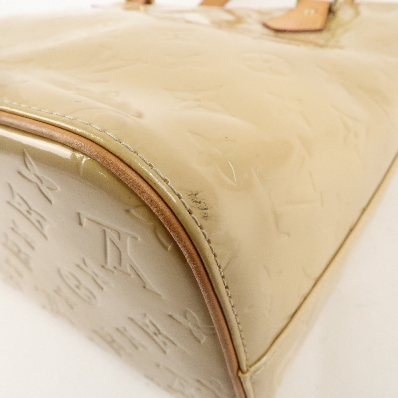 Louis Vuitton Monogram Vernis Houston Tote Bag Beige M91004