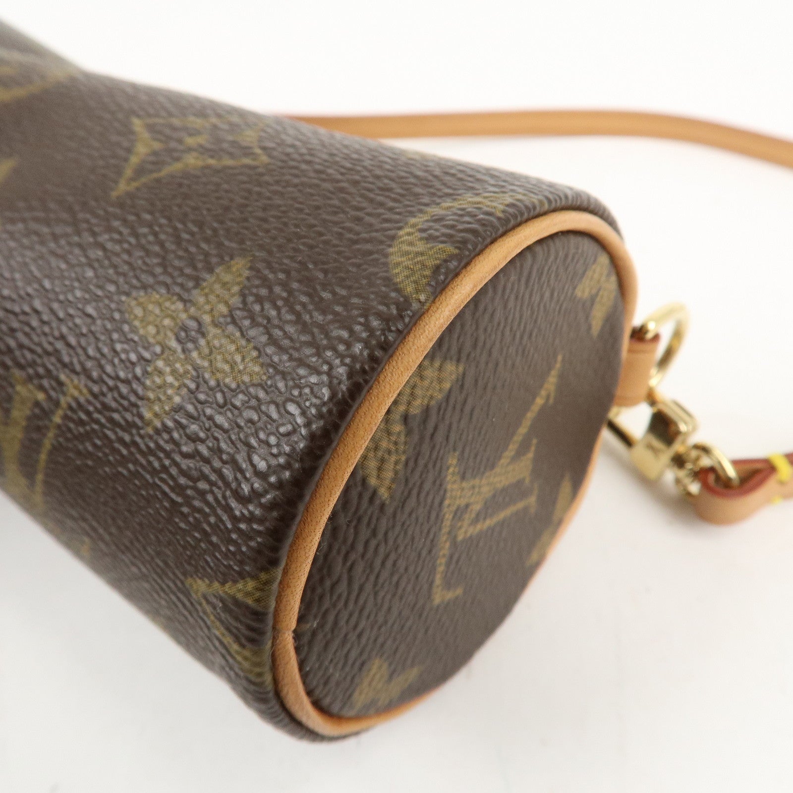 Louis Vuitton Monogram Mini Pouch for Papillon Bag Brown Used