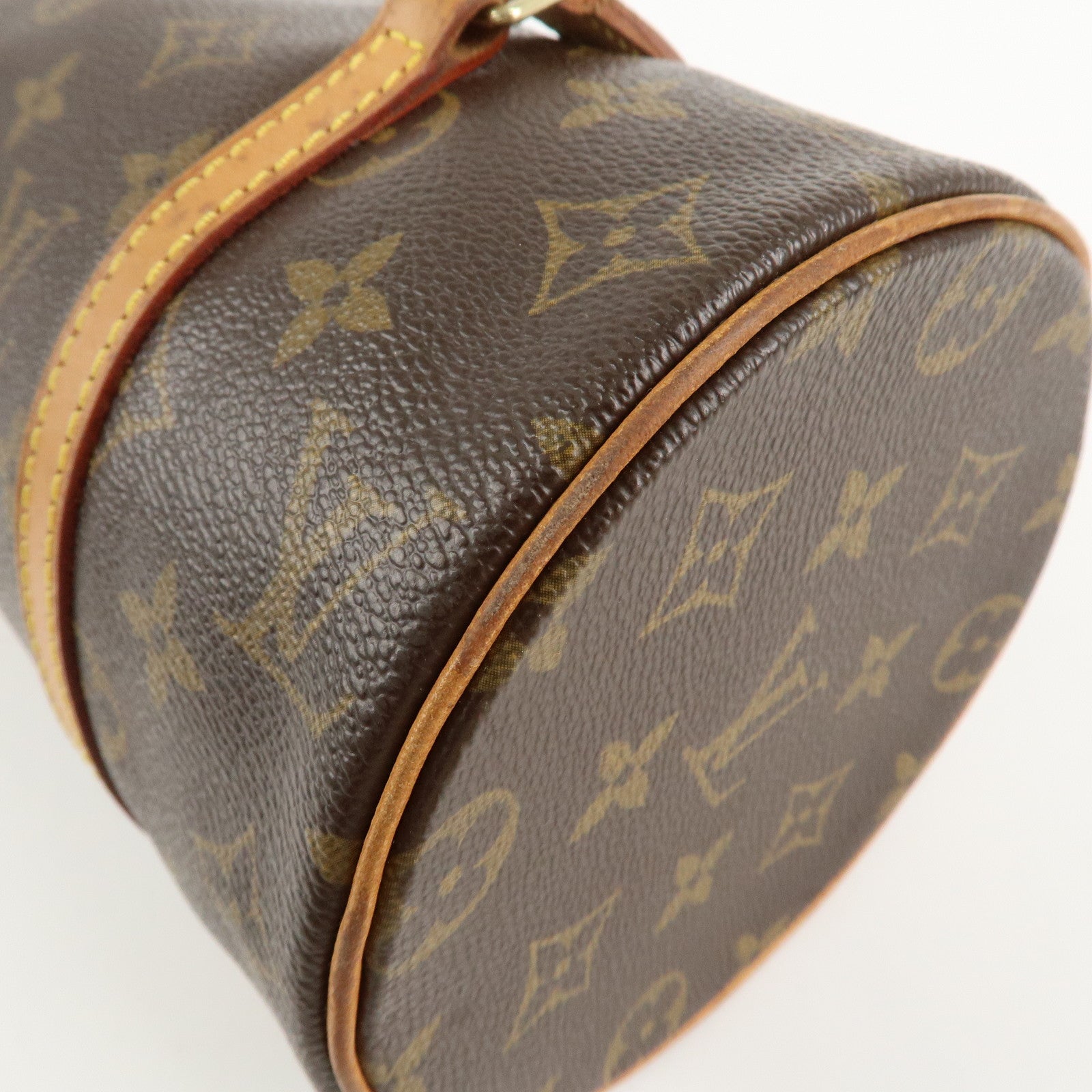 Louis Vuitton Monogram Papillon 30 Hand Bag New Style M51385 Used