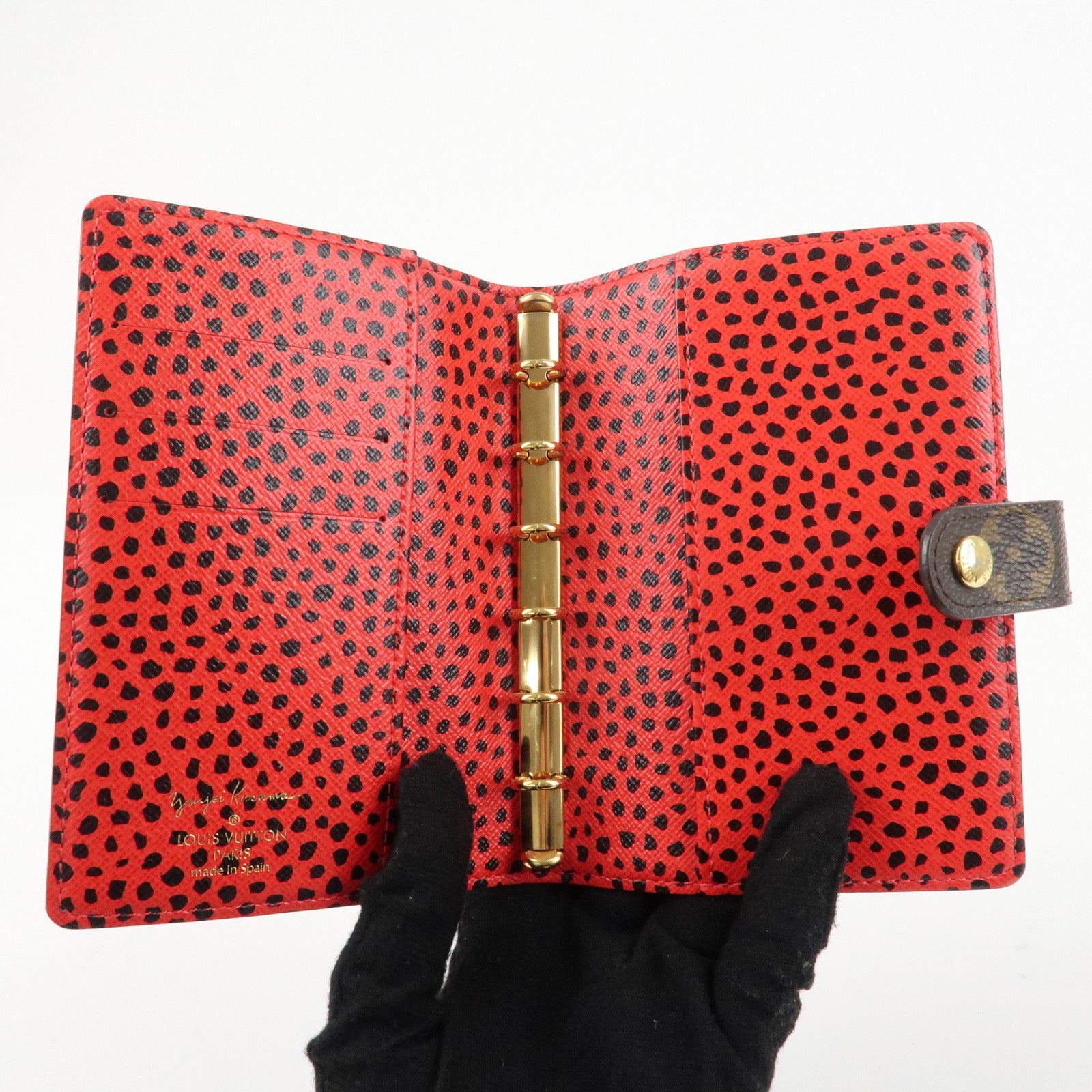 Louis Vuitton Monogram Yayoi Kusama Infinity Dot Agenda PM M91516