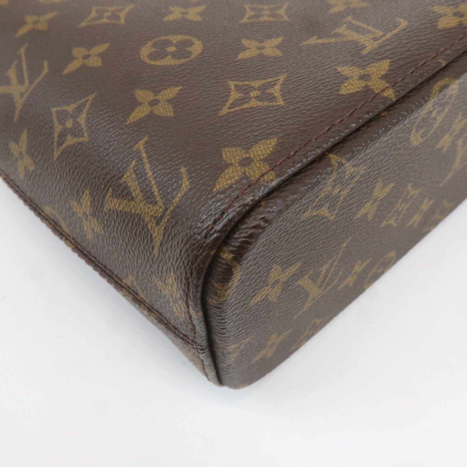 Louis Vuitton Monogram Luco Tote Bag Hand Bag Brown M51155