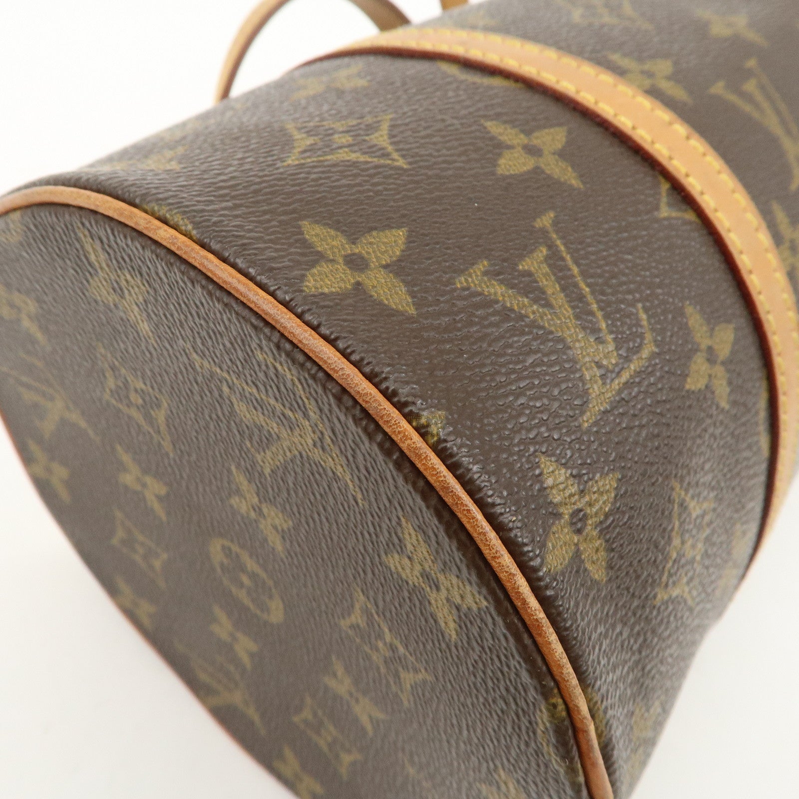 Louis Vuitton Monogram Papillon 30 Hand Bag New Style M51385 Used