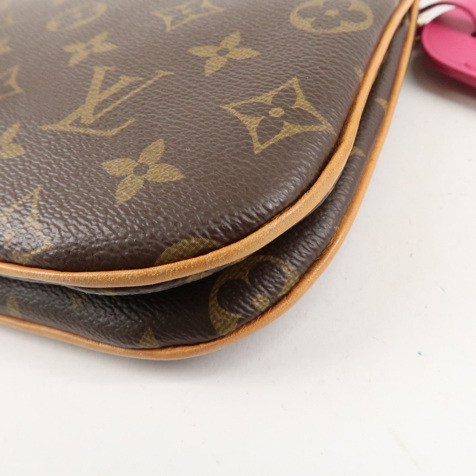 Louis Vuitton Monogram Lorette Shoulder Bag Hot Pink M44053