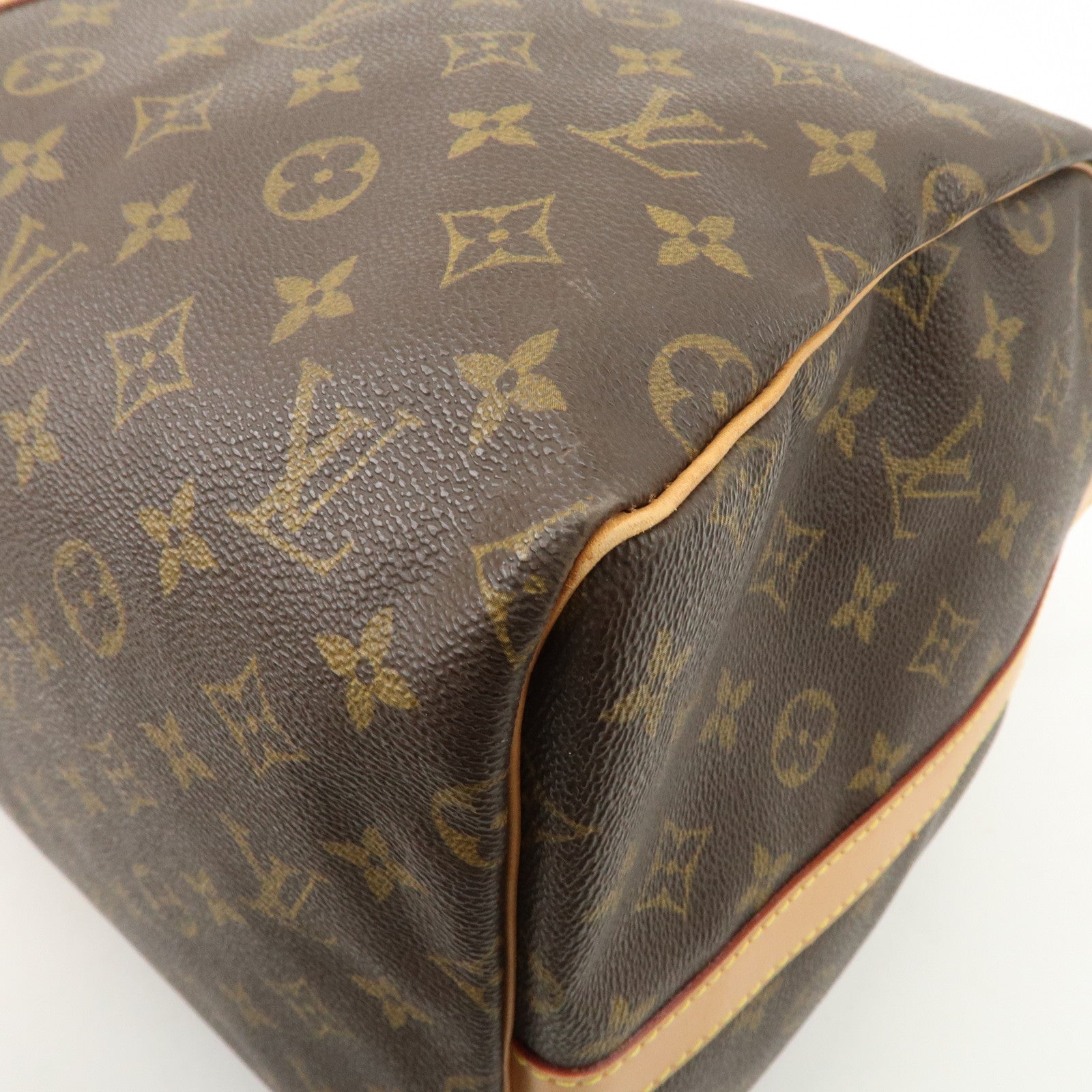 Louis Vuitton Monogram Keep All Bandouliere 55 Boston Bag M41414 Used