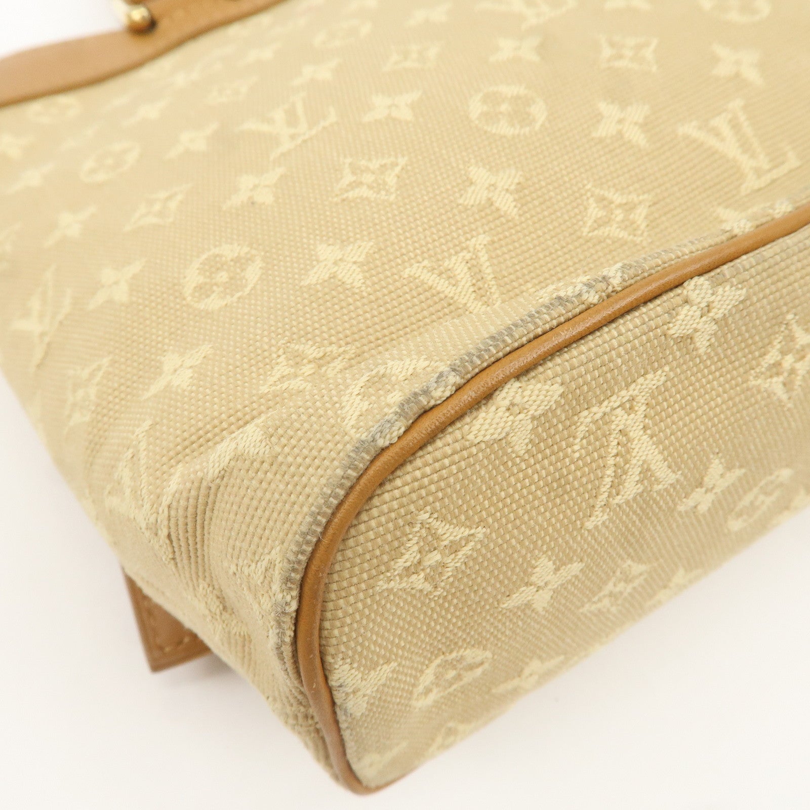 Louis Vuitton Monogram Mini Lucille PM Hand Bag Beige M92684