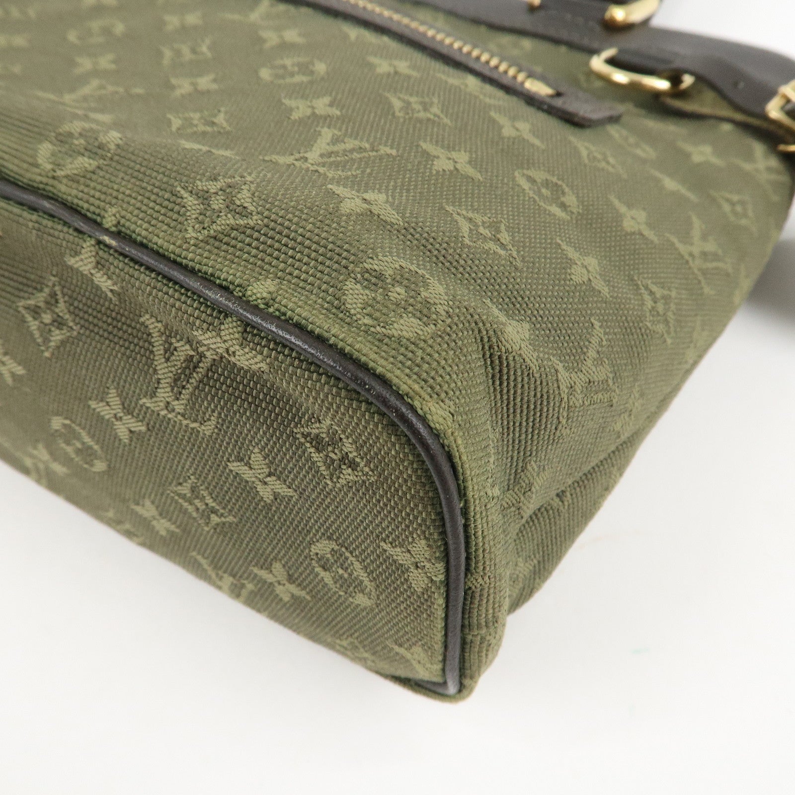 Louis Vuitton Monogram Mini Lucille PM Hand Bag TST Khaki M92682 Used