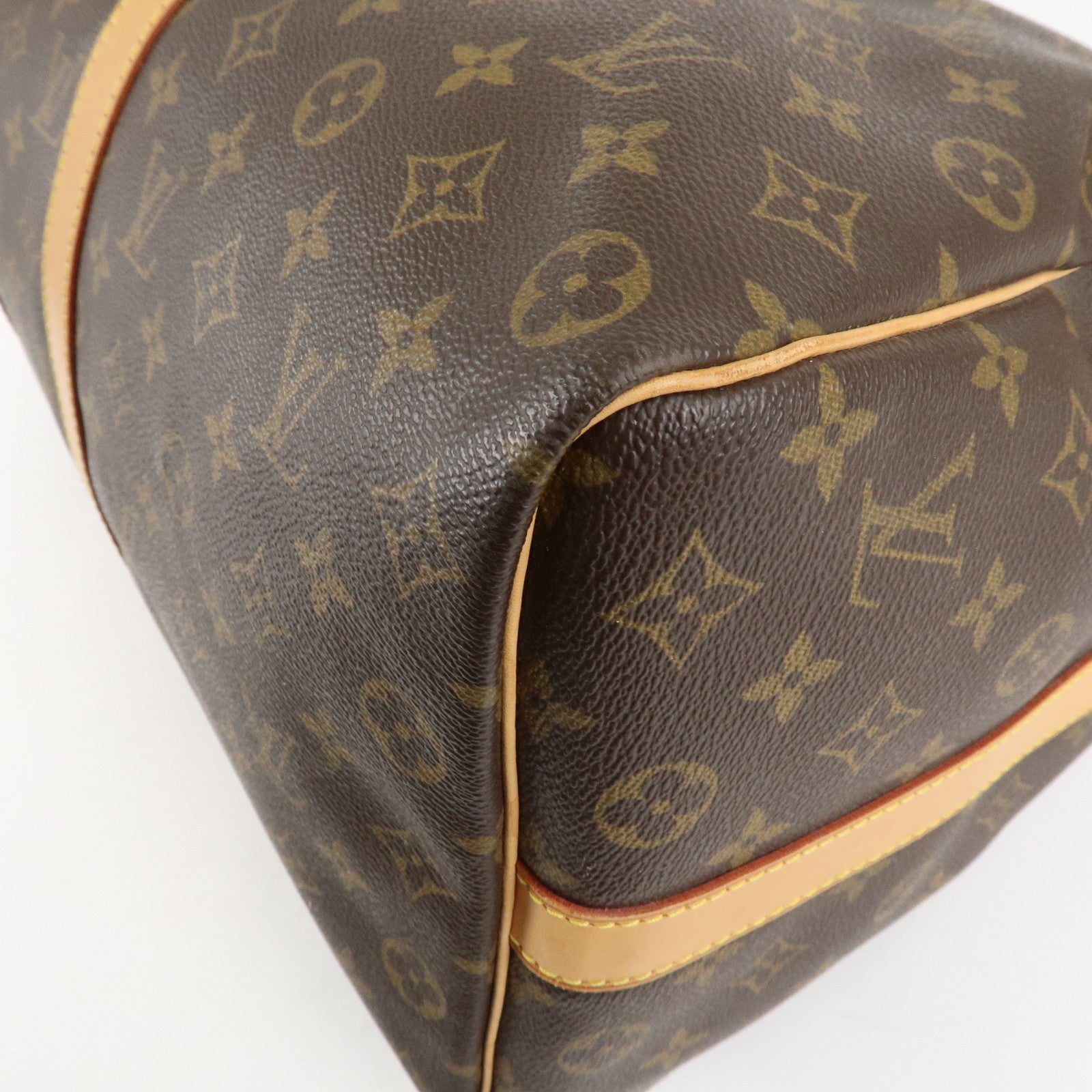 Louis Vuitton Monogram Keep All Bandouliere 50 Boston Bag M41416