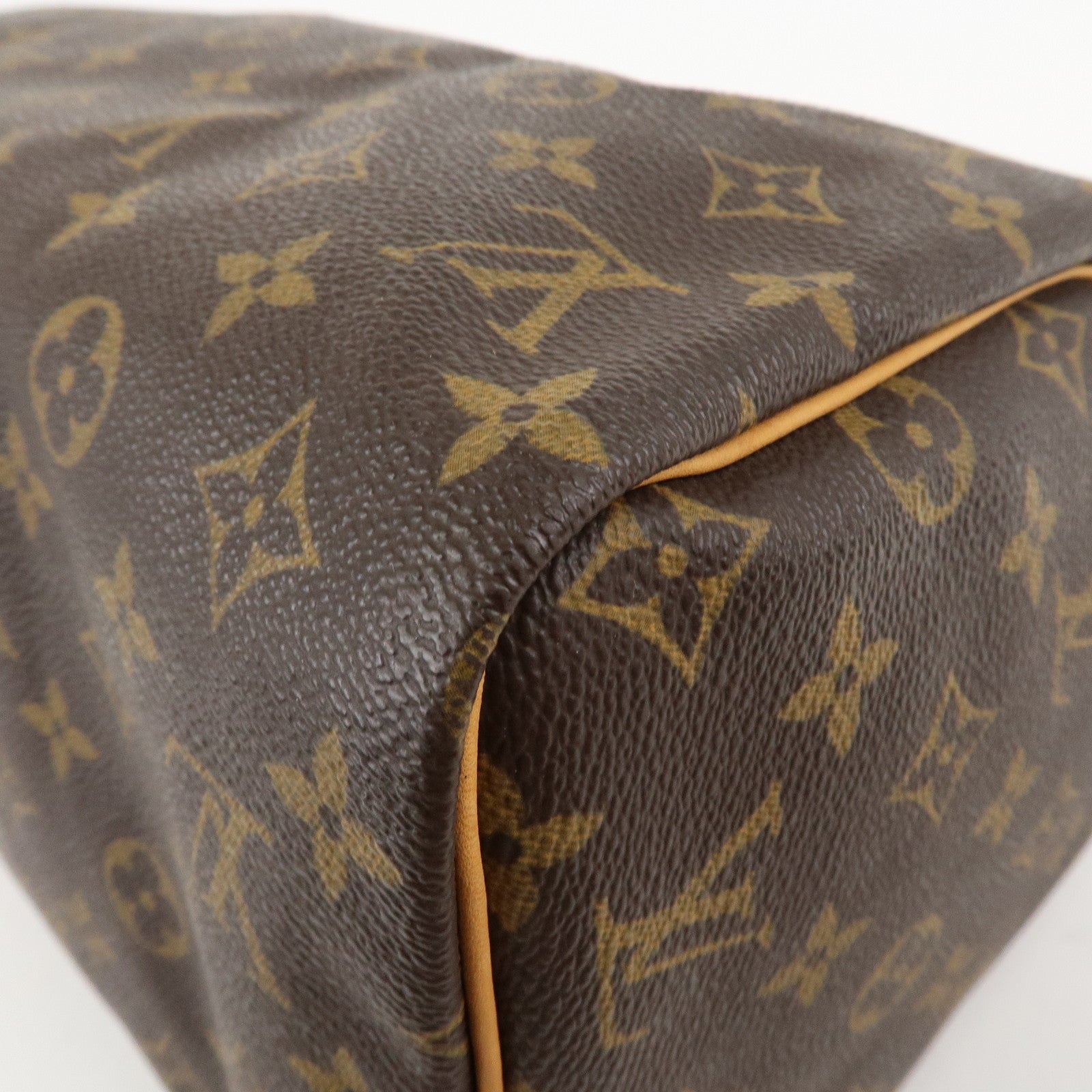 Louis Vuitton Monogram Speedy 30 Hand Bag Boston Bag M41526 Used