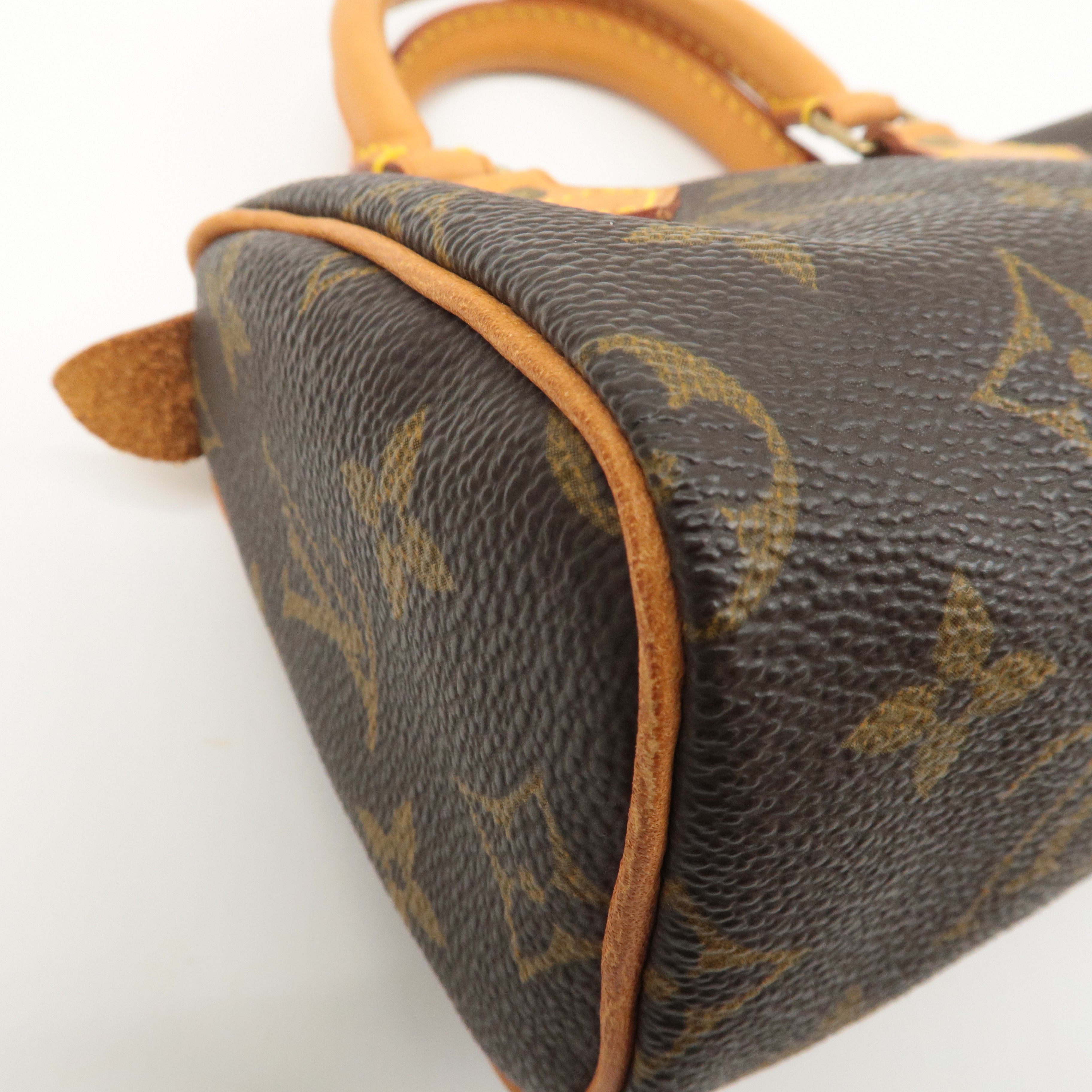 Louis Vuitton Monogram Mini Speedy 
Shoulder Strap M41534/J75010