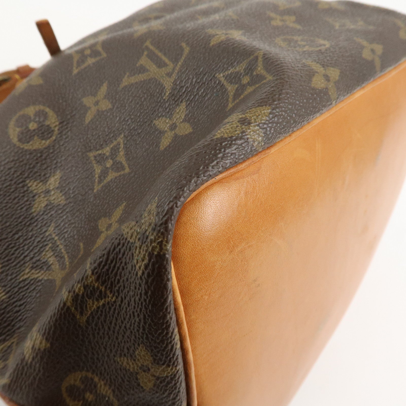 Louis Vuitton Monogram Petit Noe Shoulder Bag Brown M42226 Used