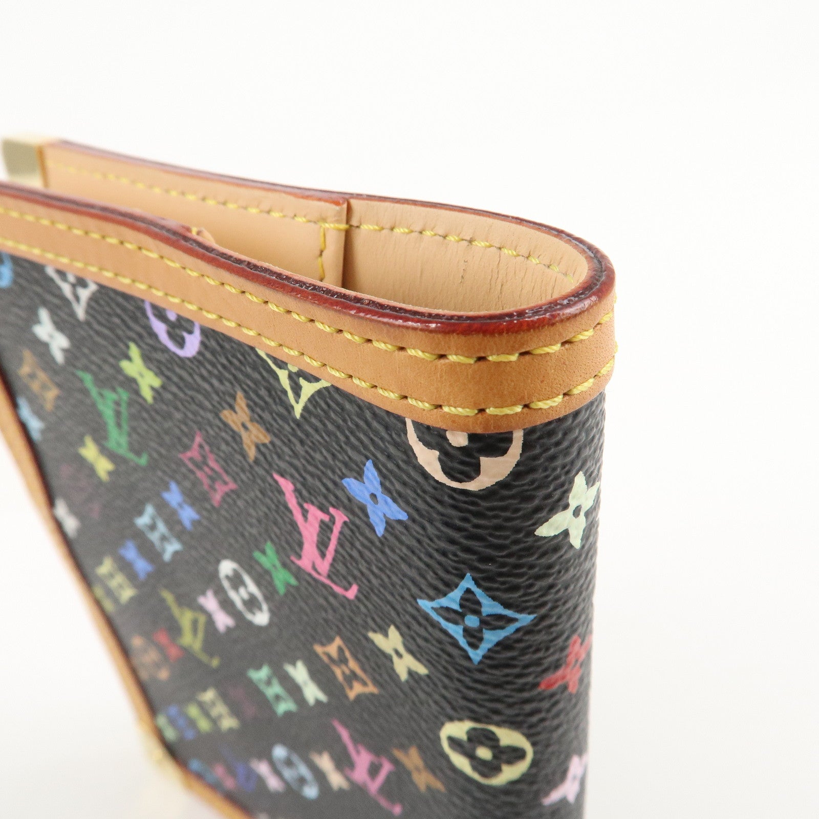 Louis Vuitton Monogram Multi Color Agenda PM Planner Cover R20895 Used