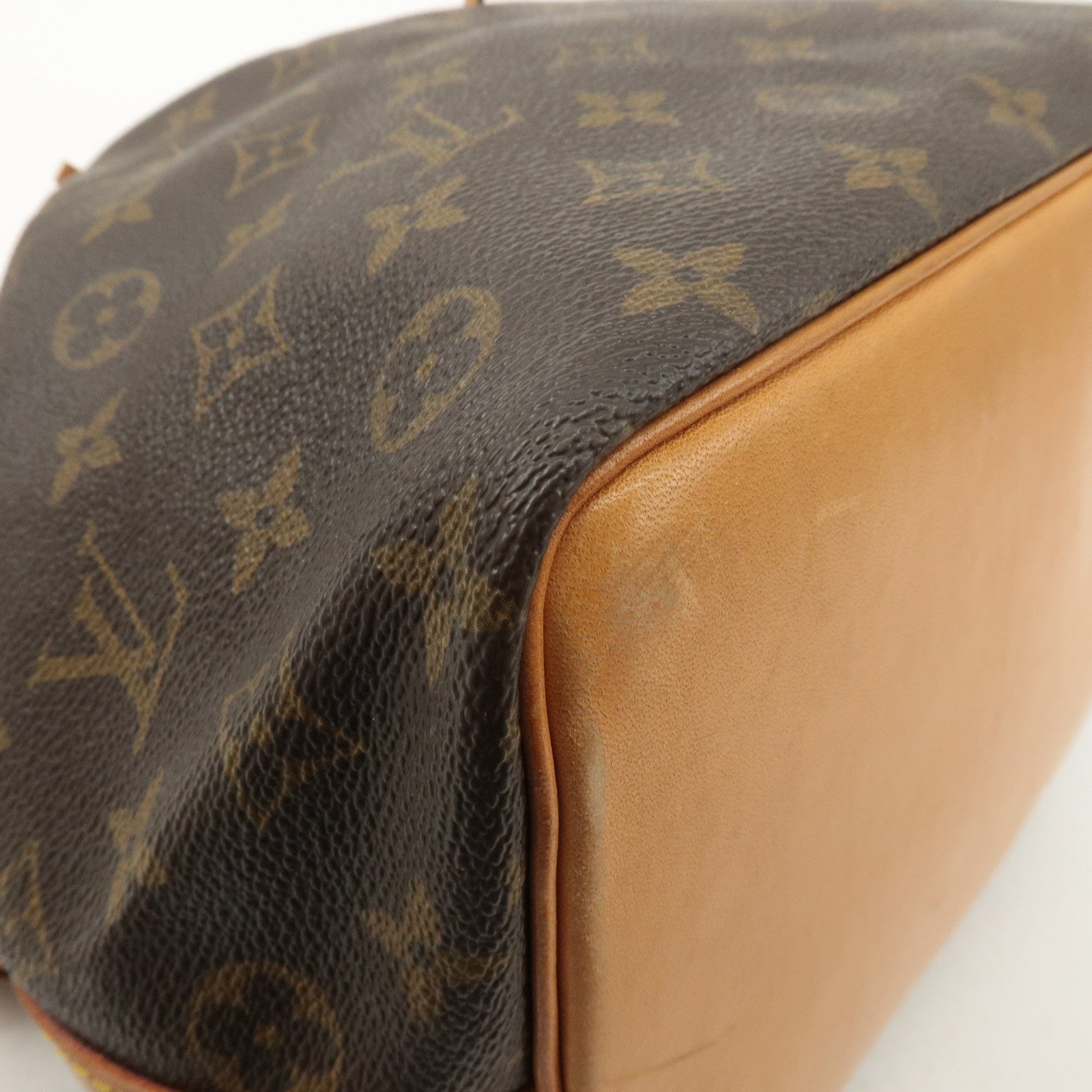 Louis Vuitton Monogram Petit Noe Shoulder Bag Brown M42226