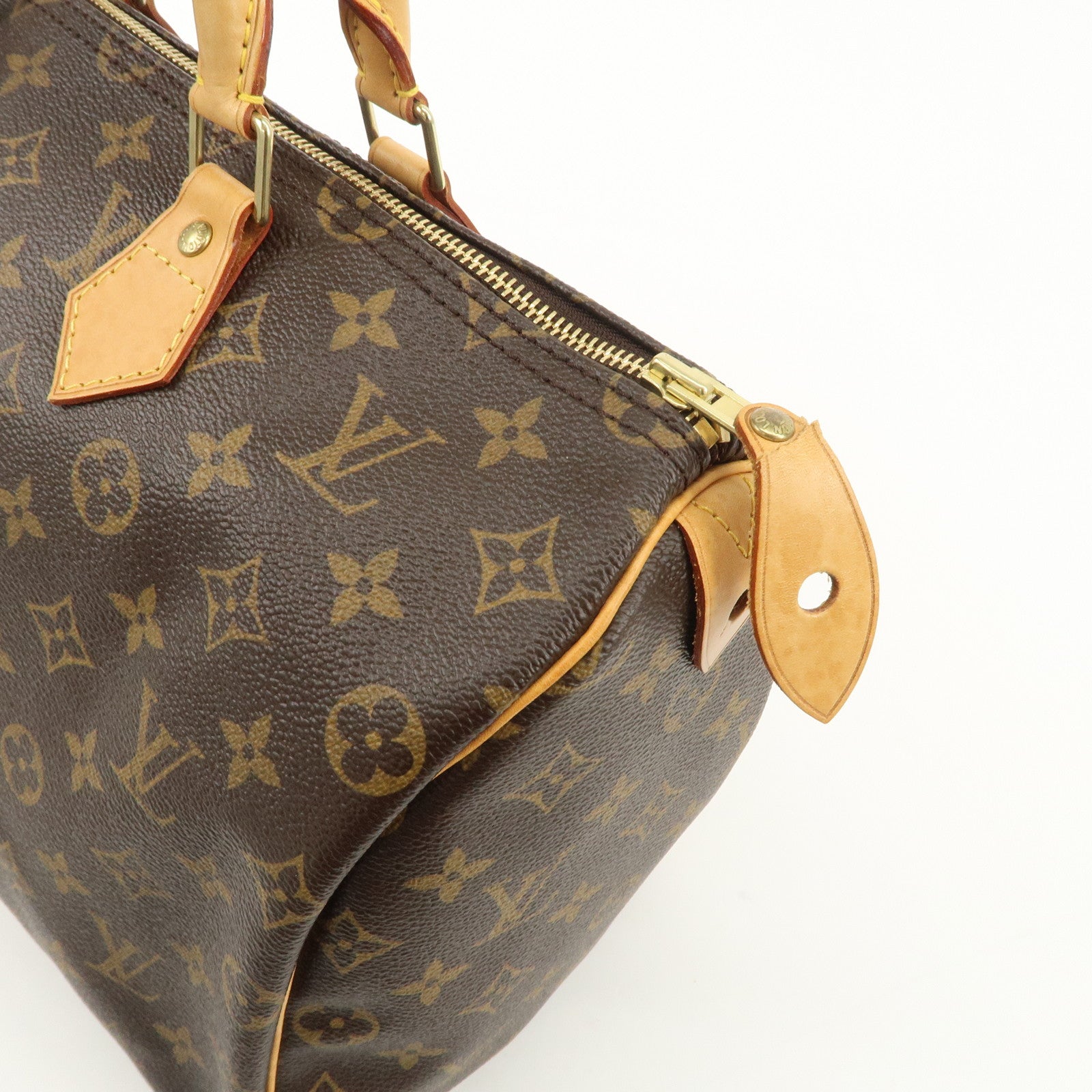 Louis Vuitton Monogram Speedy 35 Hand Bag Boston Bag M41524 Used