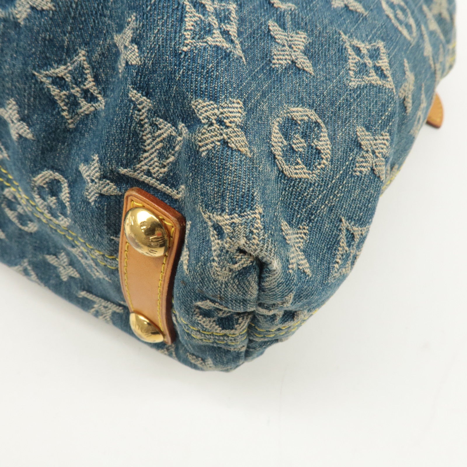 Louis Vuitton Monogram Denim Baggy GM Shoulder Bag M95048