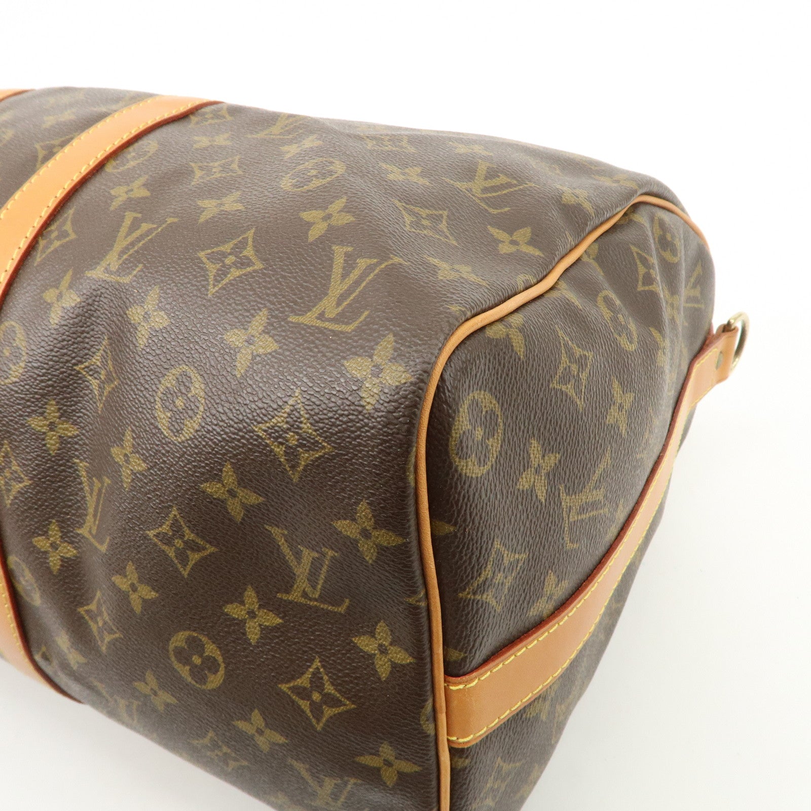 Louis Vuitton Monogram Keep All Bandouliere 45 Boston Bag M41418 Used