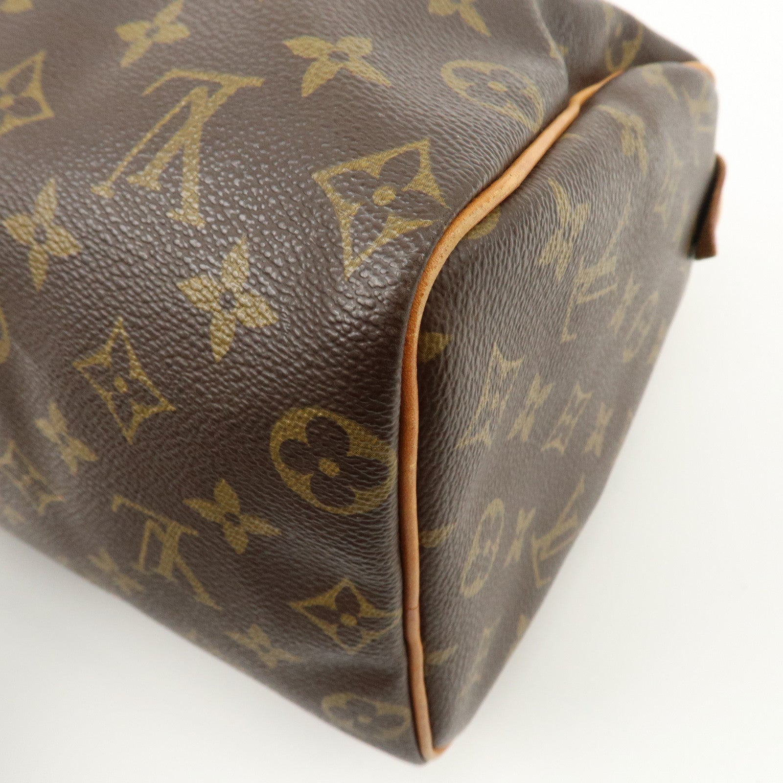 Louis Vuitton Monogram Speedy 25 Hand Bag Boston Bag M41528