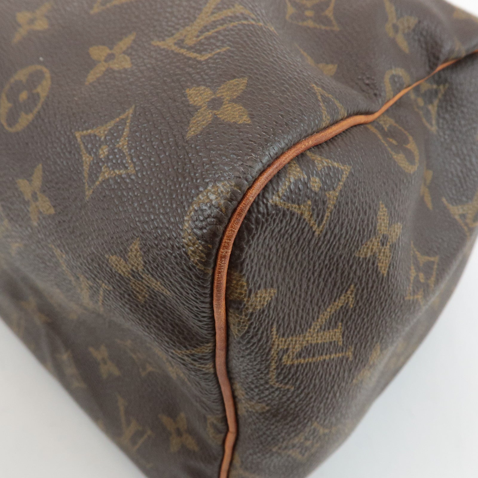 Louis Vuitton Monogram Speedy 30 Hand Bag Boston Bag M41526 Used