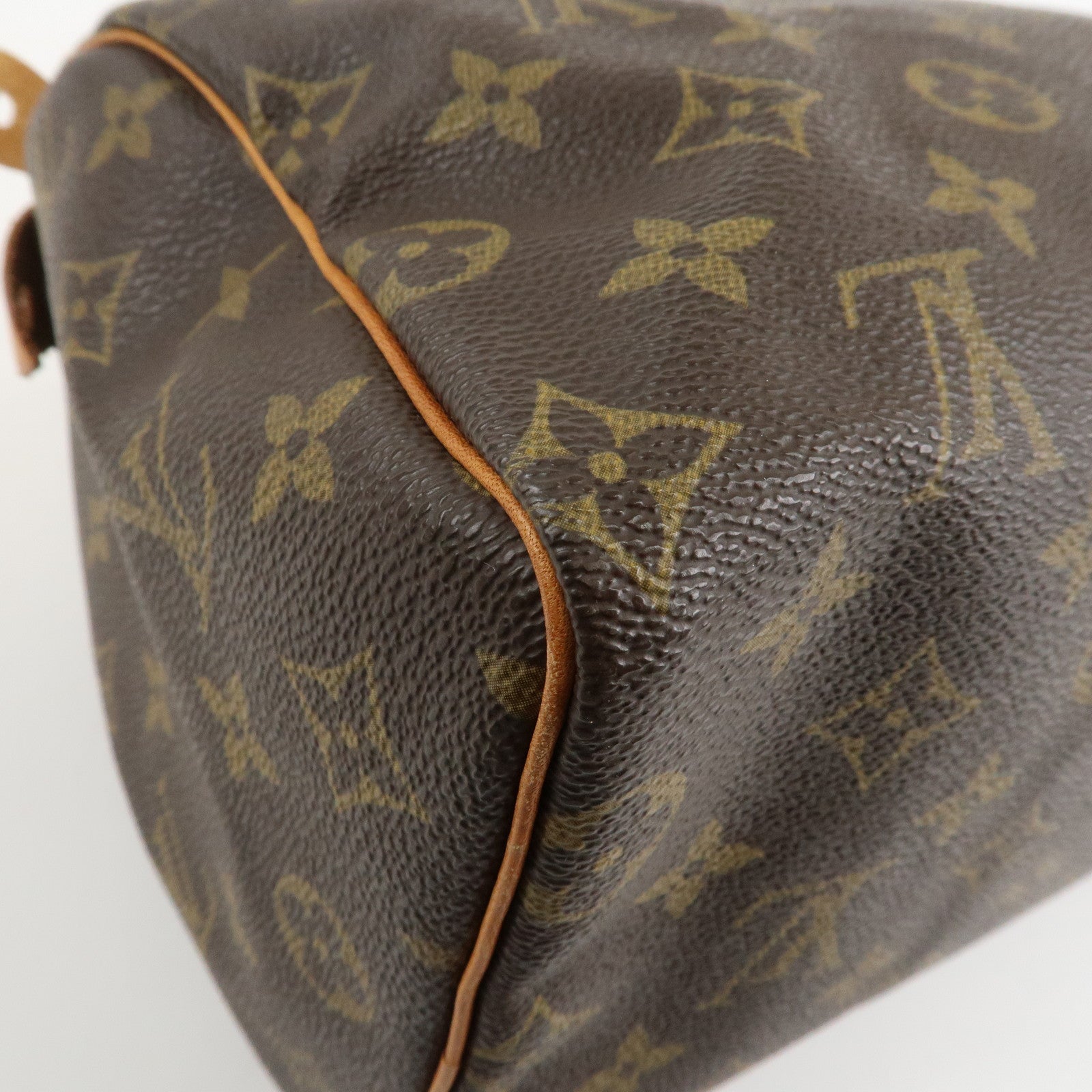 Louis Vuitton Monogram Speedy 25 Hand Bag Boston Bag M41528 Used