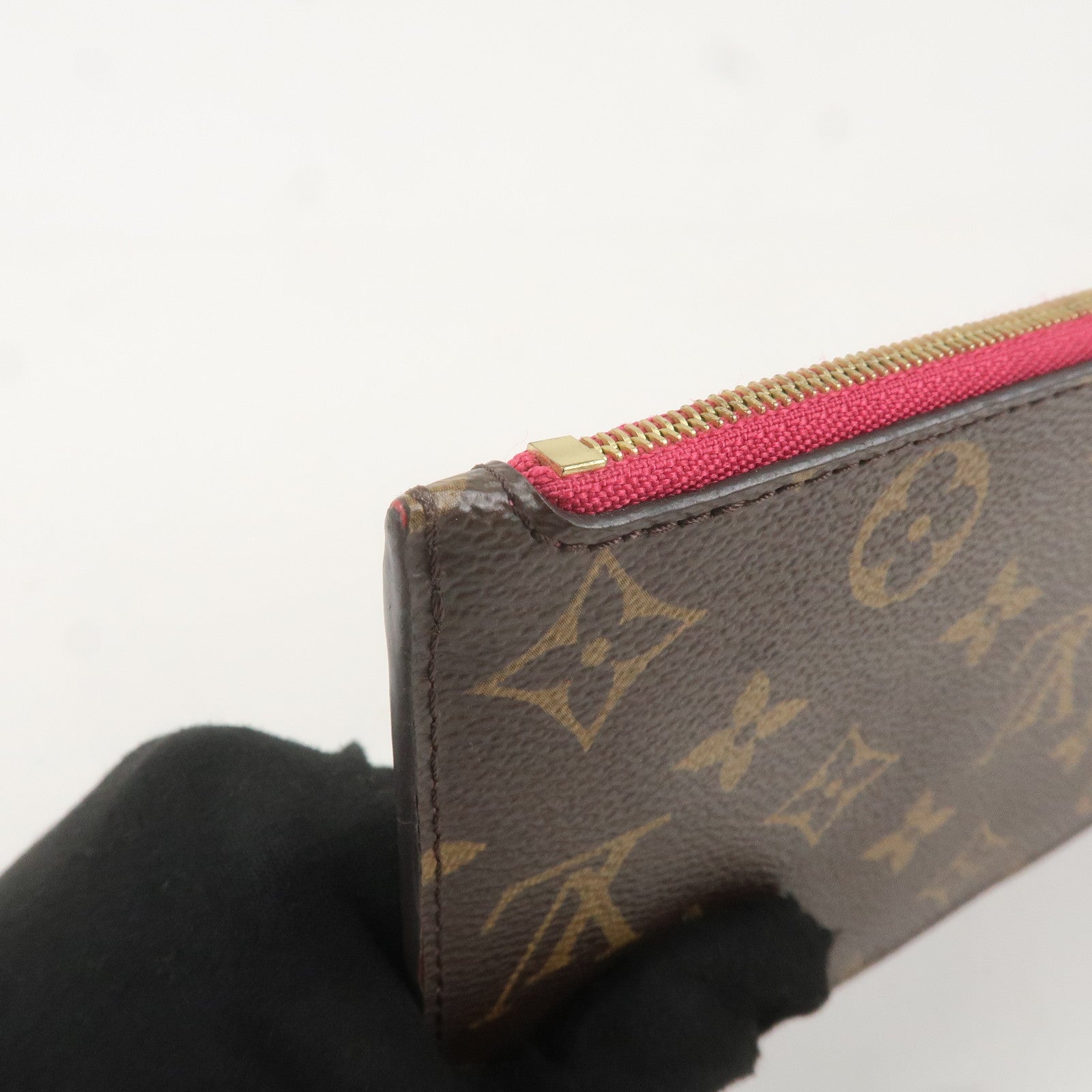 Louis Vuitton Monogram Pouch For Neverfull PM Brown