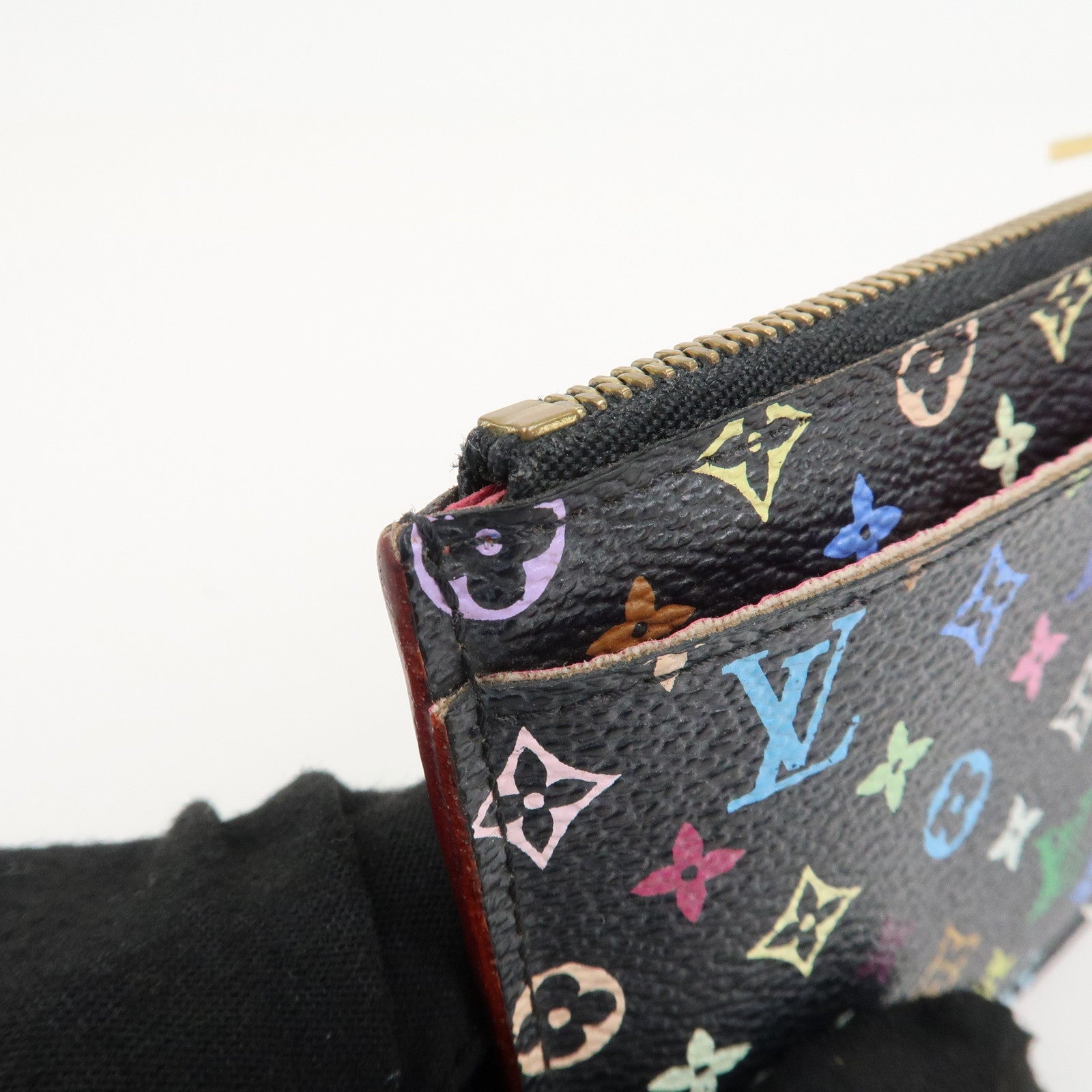 Louis Vuitton Monogram Multi Color Pochette Cles CoinCase Used