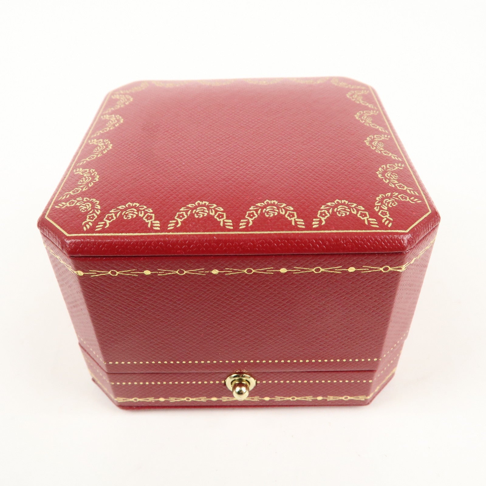 Cartier Set of 10 Ring Box Display Box Jewelry Box For Ring Red