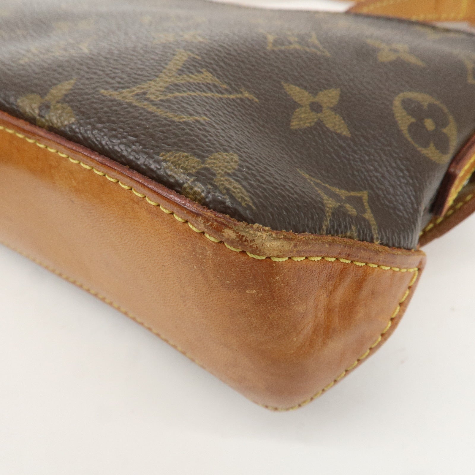 Louis Vuitton Monogram Trotteur Shoulder Bag Brown M51240