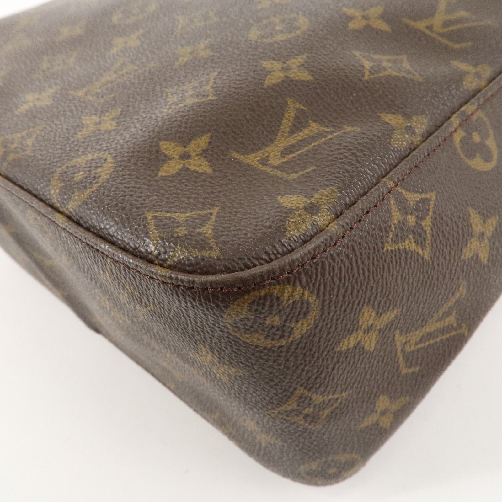 Louis Vuitton Monogram Looping GM Shoulder Bag Brown M51145