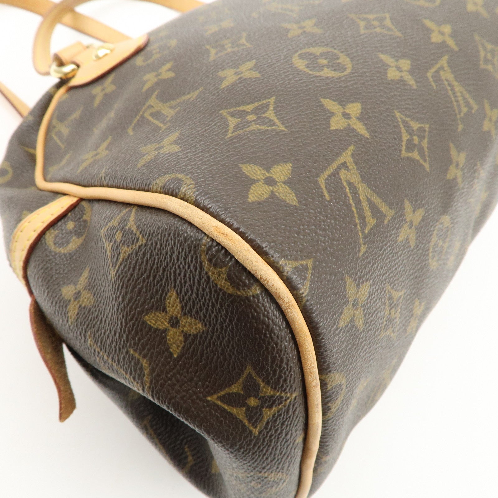 Louis Vuitton Monogram Montorgueil PM Hand Bag Brown M95565 Used