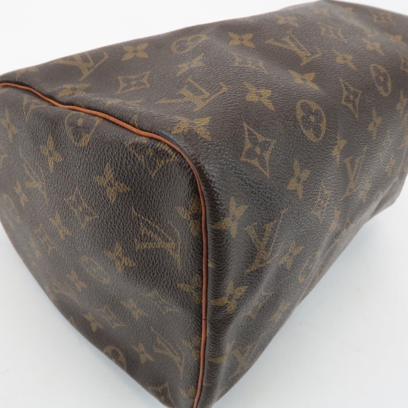 Louis Vuitton Monogram Speedy 30 Hand Bag Boston Bag M41526 Used