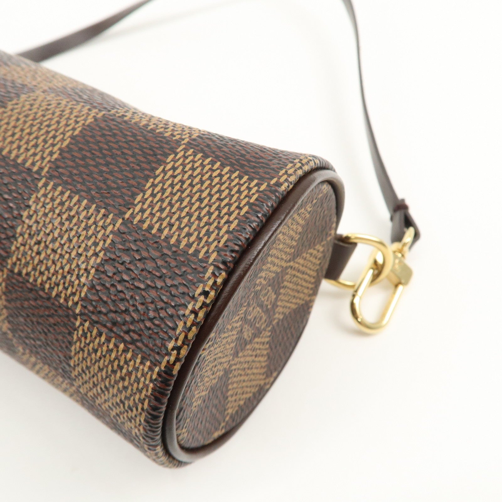 Louis Vuitton Damier Mini Pouch for Papillon Bag Brown