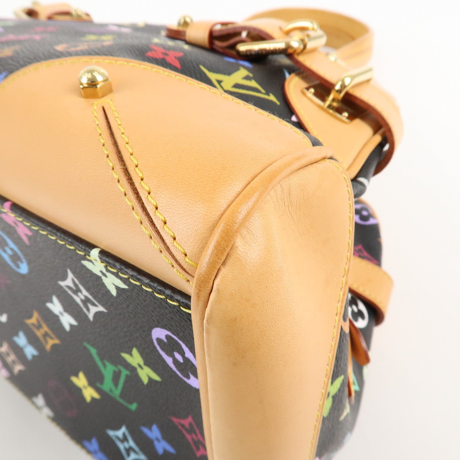 Louis Vuitton Monogram Multicolor Claudia Hand Bag M40194 Used