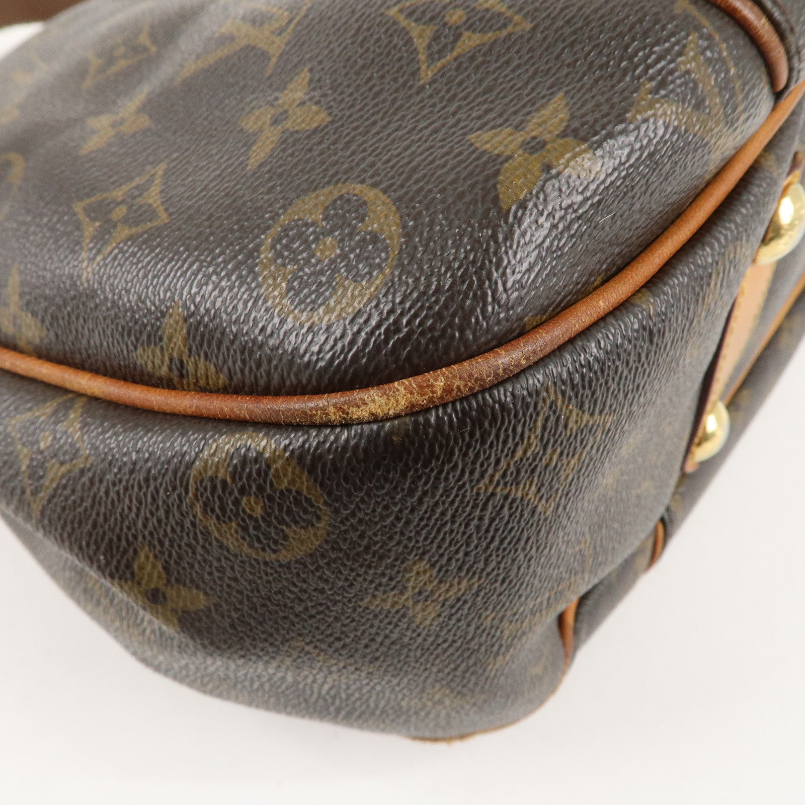 Louis Vuitton Monogram Galliera PM Shoulder Bag Brown M56382