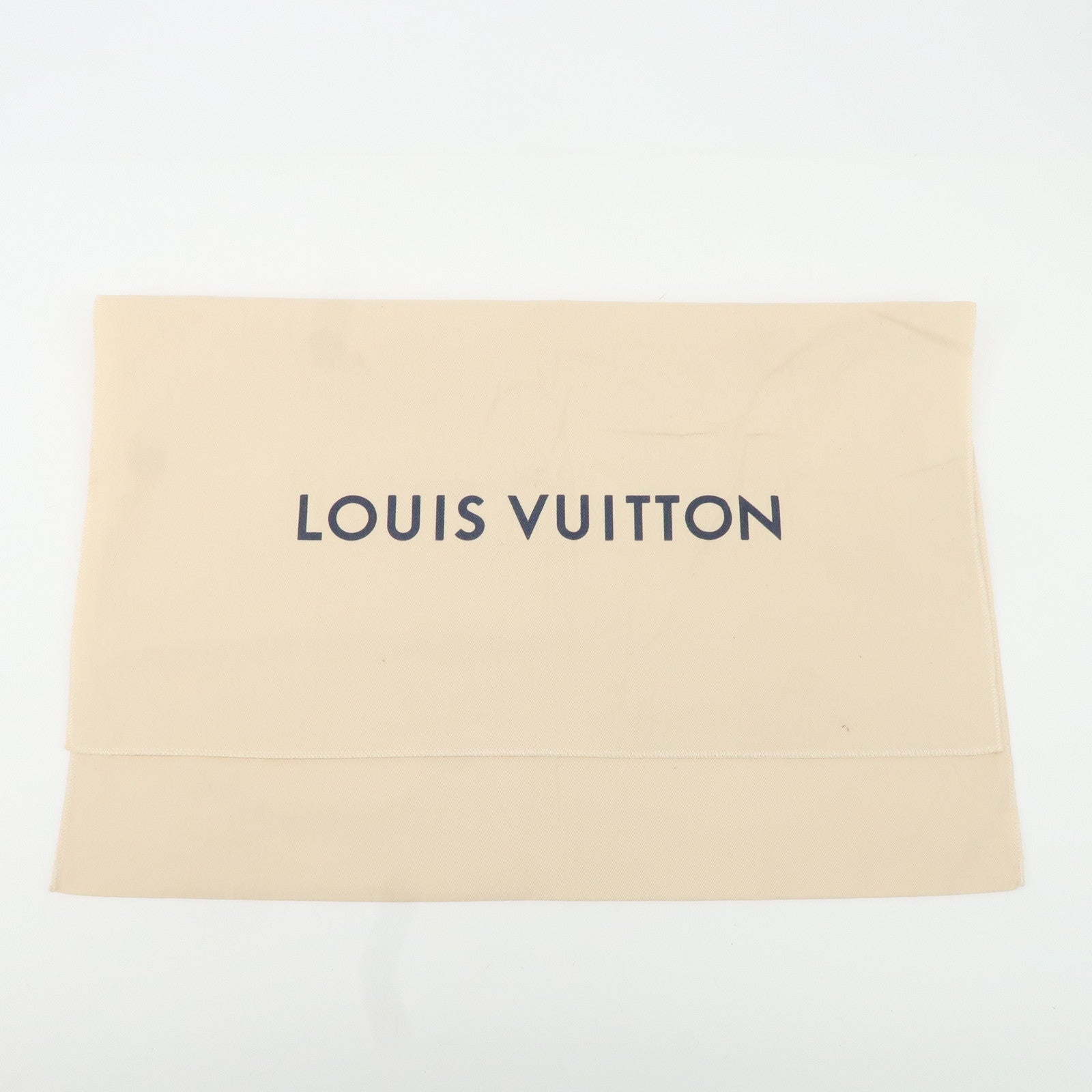 Louis Vuitton Set Of 10 Dust Bag Flap Style Beige Used