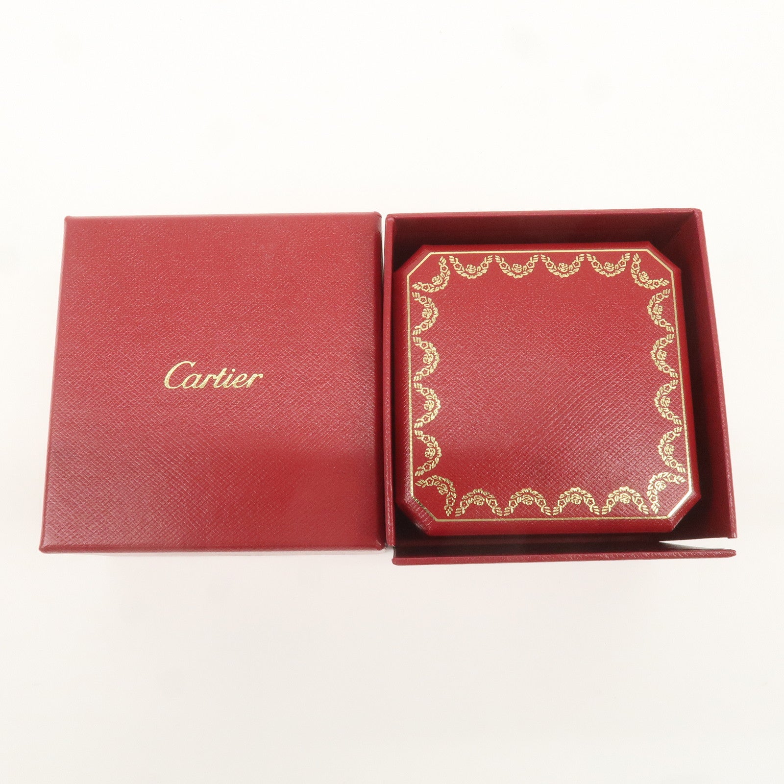 Cartier Set of 2 Ring Box Display Box Jewelry Box For Ring