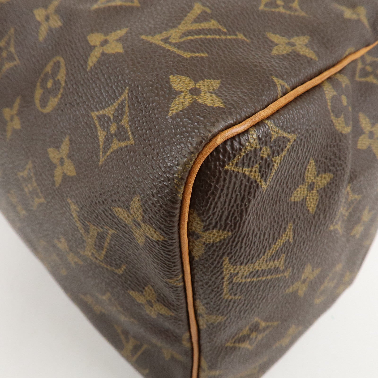 Louis Vuitton Monogram Speedy 30 Hand Bag Boston Bag M41526 Used