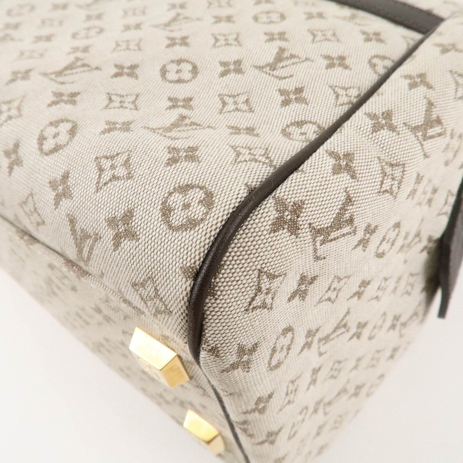 Louis Vuitton Monogram Mini Canvas Josephine GM Khaki M92310