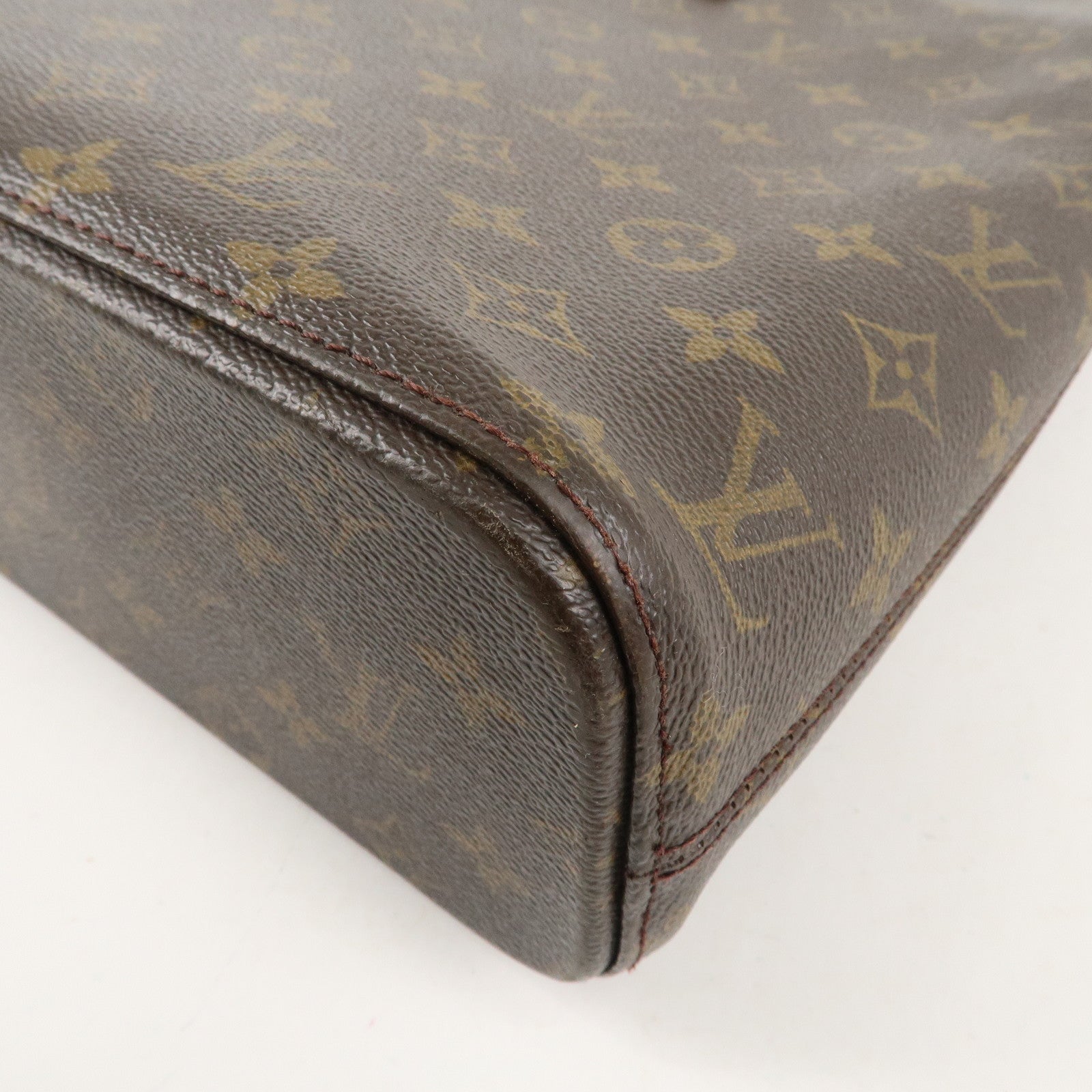 Louis Vuitton Monogram Luco Tote Bag Hand Bag Brown M51155