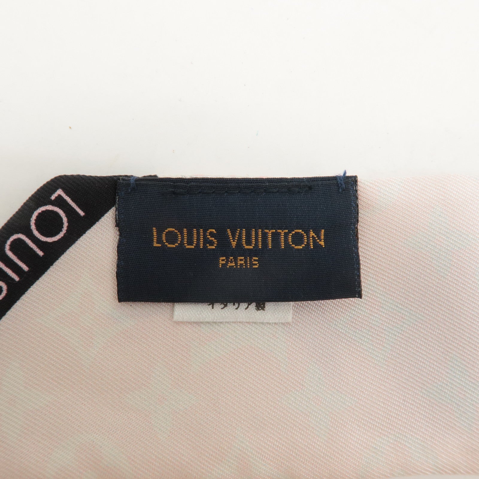 Louis Vuitton 100% Silk Bandeau Rising Confidential Pink M76351 Used