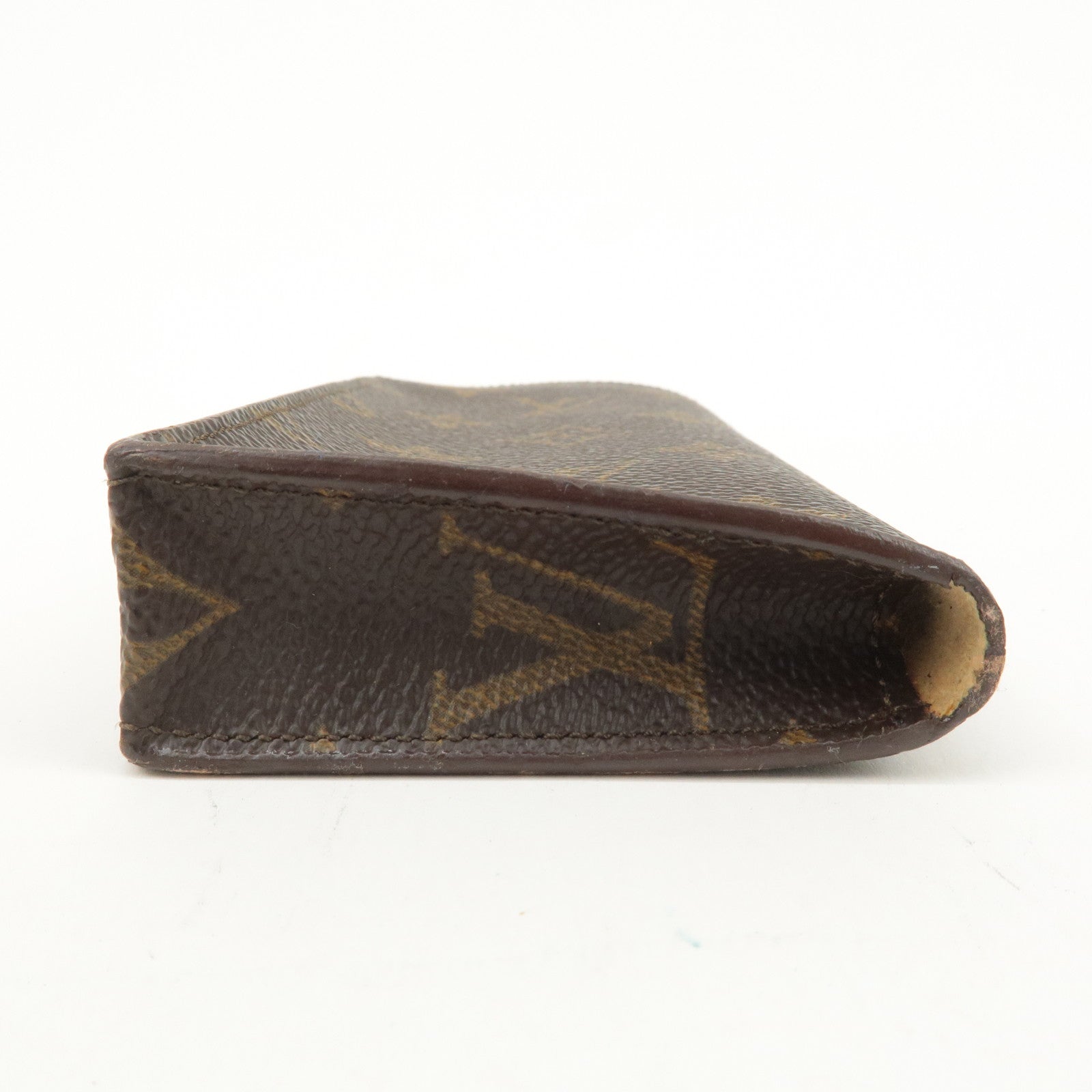 Louis Vuitton Monogram Set of 2 Glasses Case Brown M62962